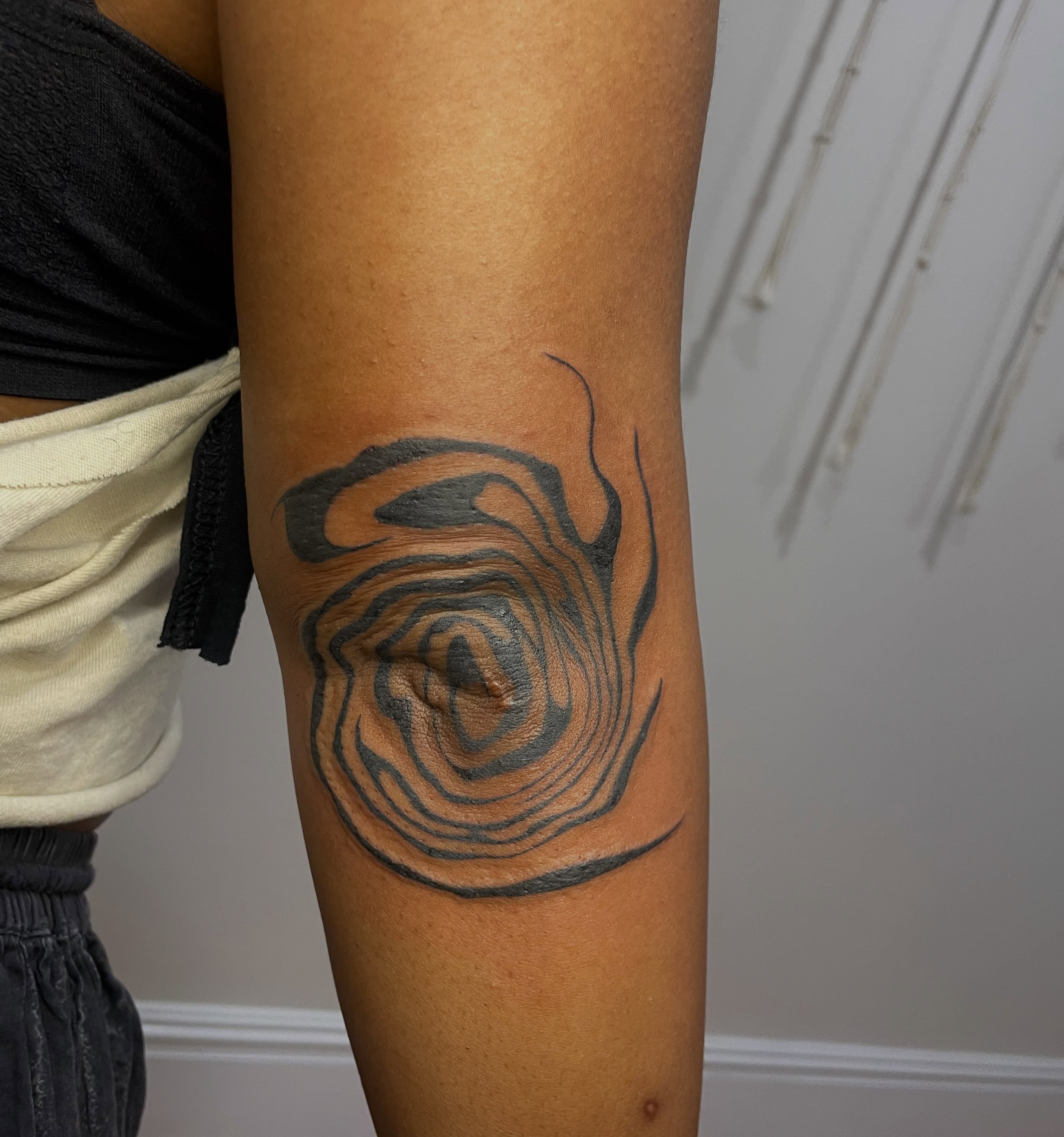 Tattoo by @ghostlypokes — black_and_grey