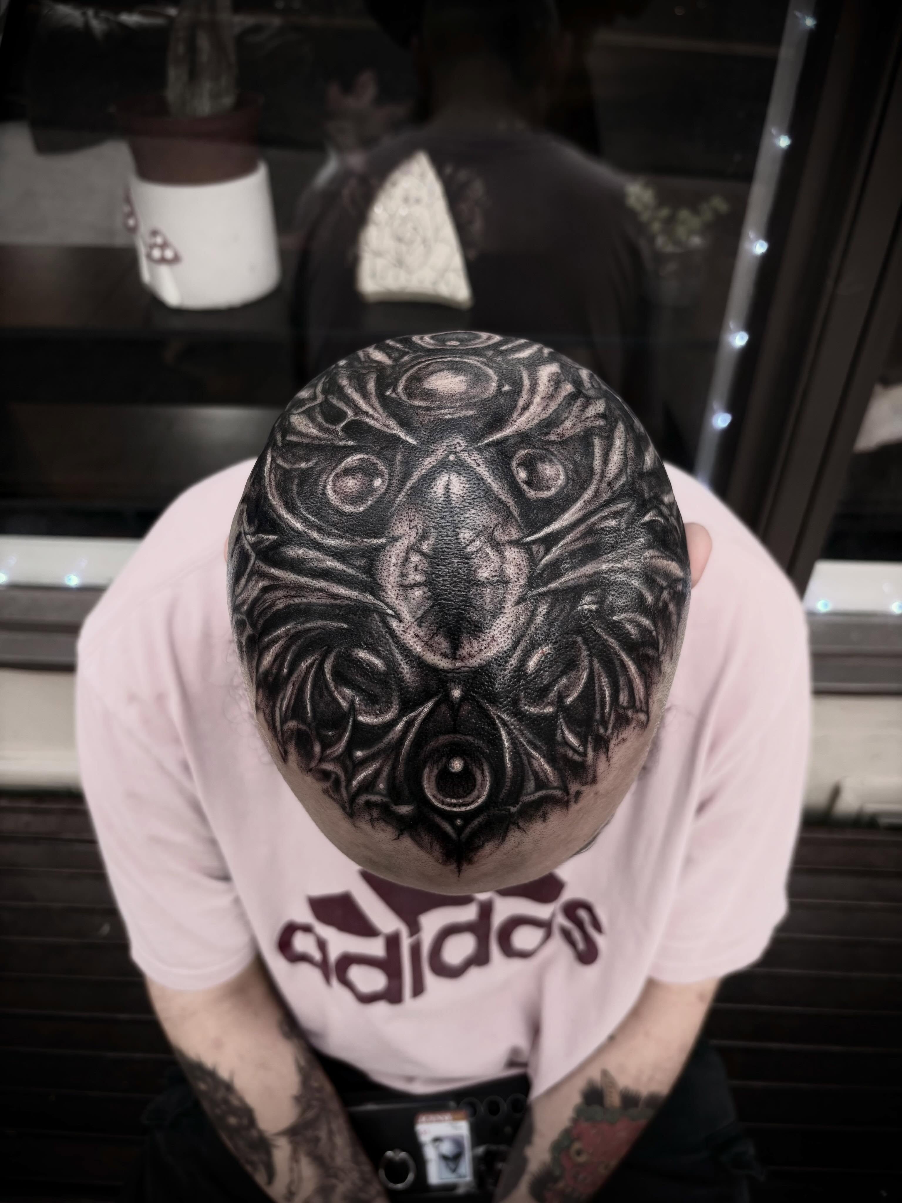 Tattoo by @lynscorpse — black_and_grey, realism