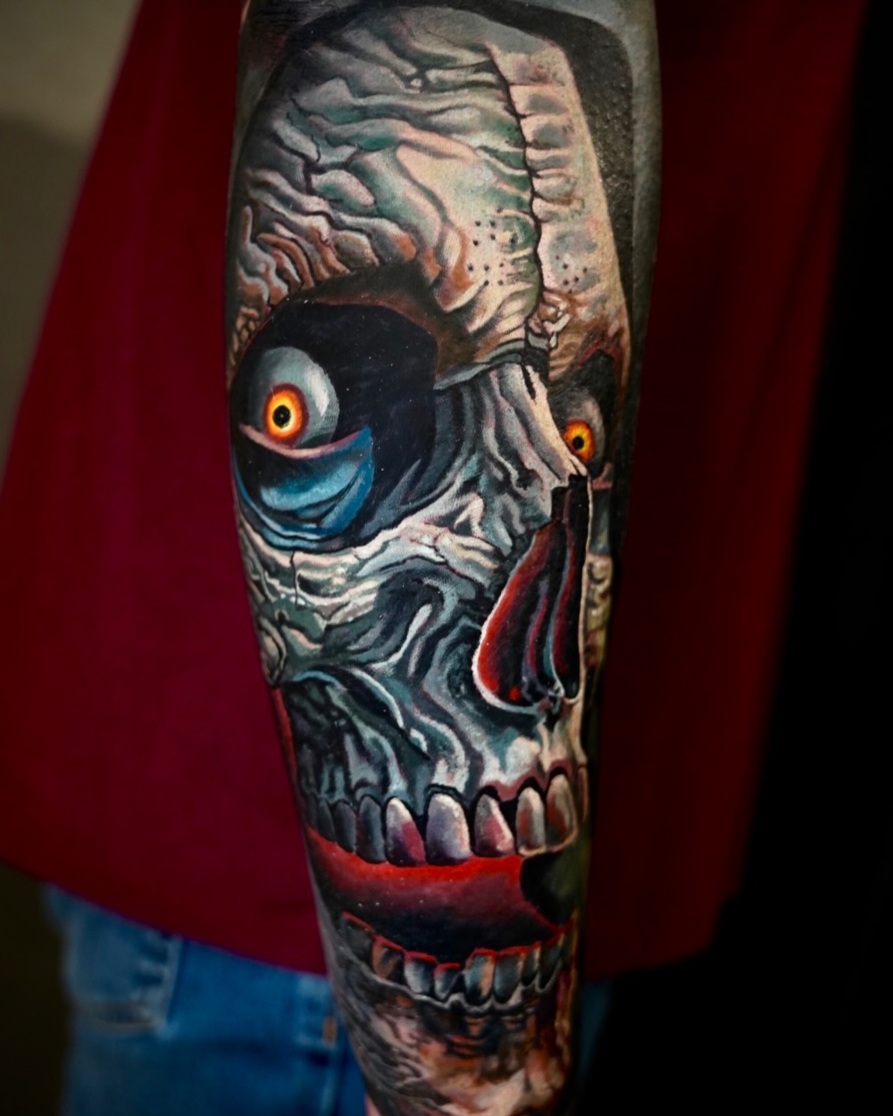 Tattoo by @rrsantander_art — realism, dark_realism