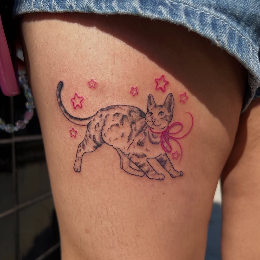 Tattoo by @divagirl_superstar — fine_line, illustrative