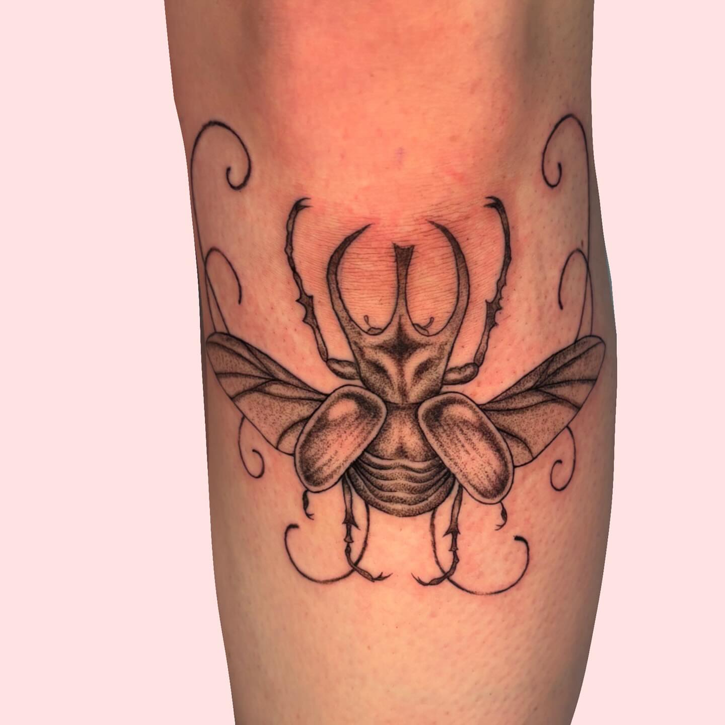 Tattoo by @jo.tattoos47 — black_and_grey