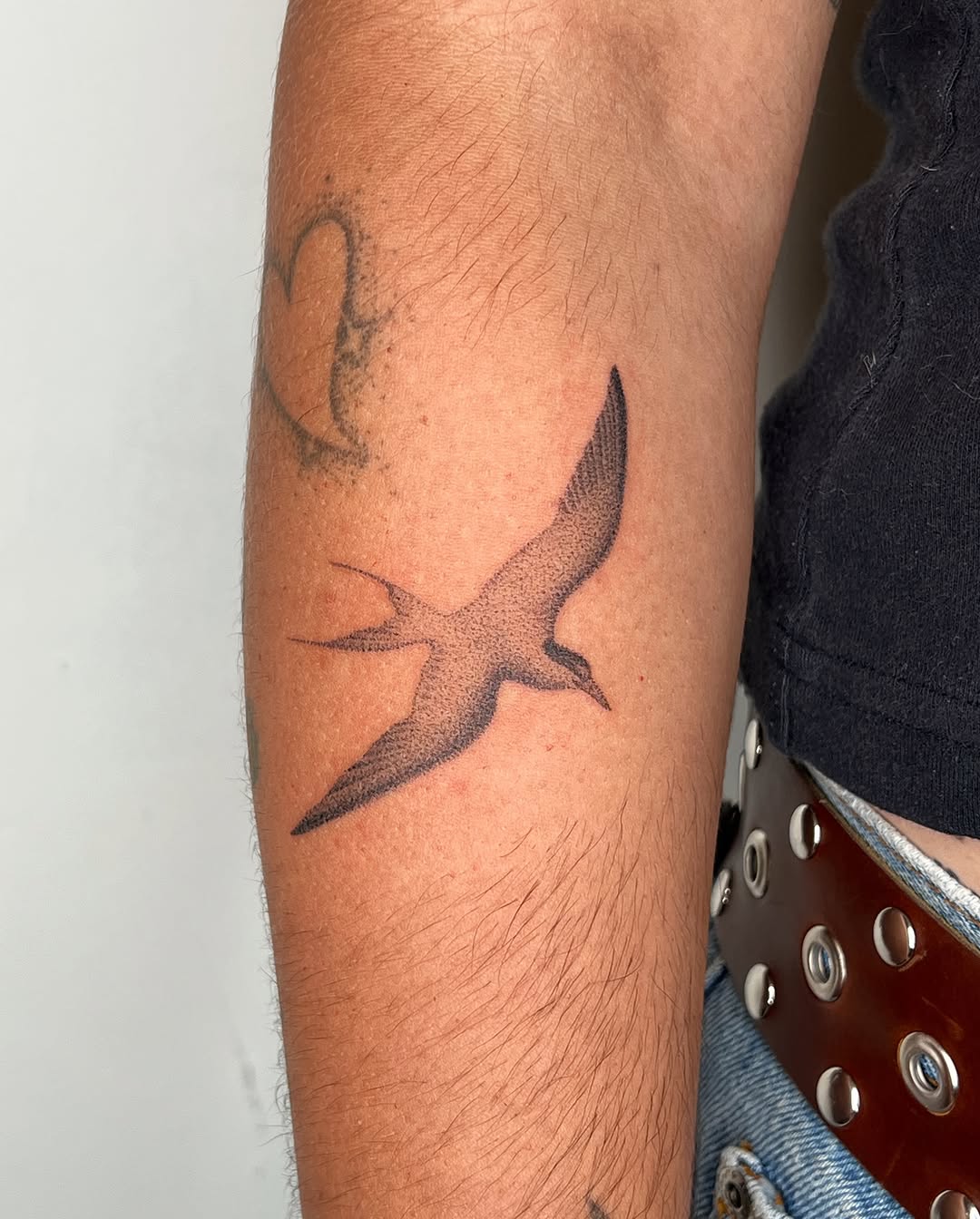Tattoo by @thankyouforpoking — dotwork, fine_line