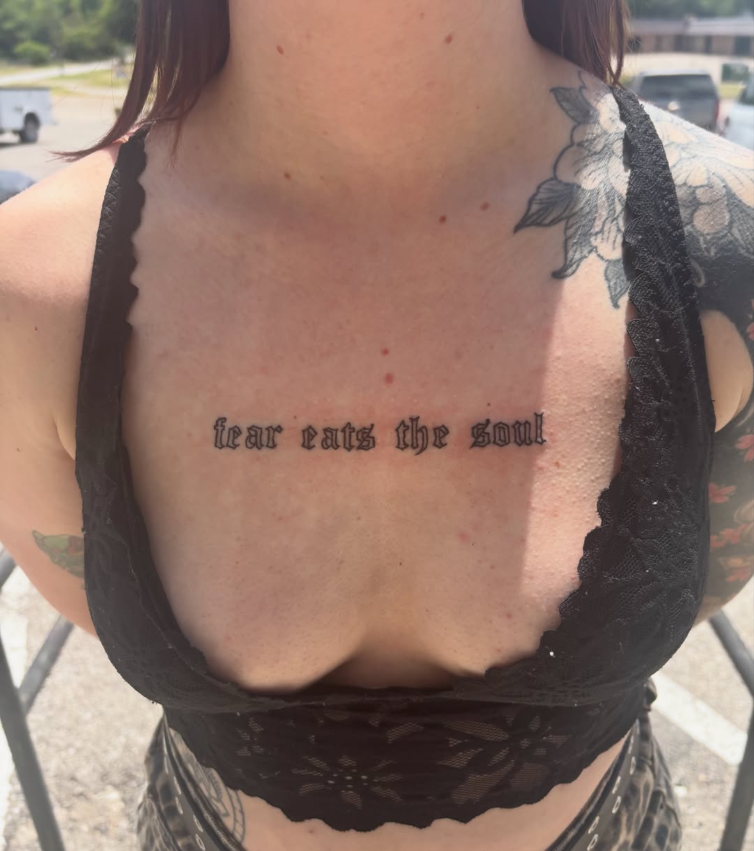 Tattoo by @zahaskytattoo — lettering_script