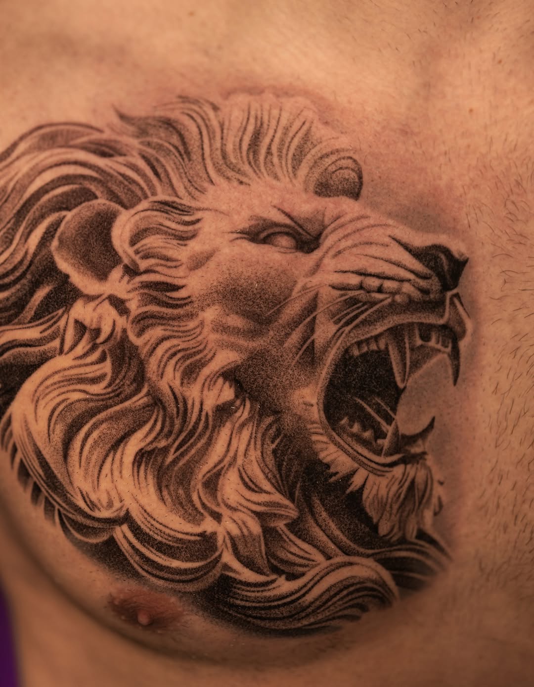 Tattoo by @jonlaflore — realism, dotwork