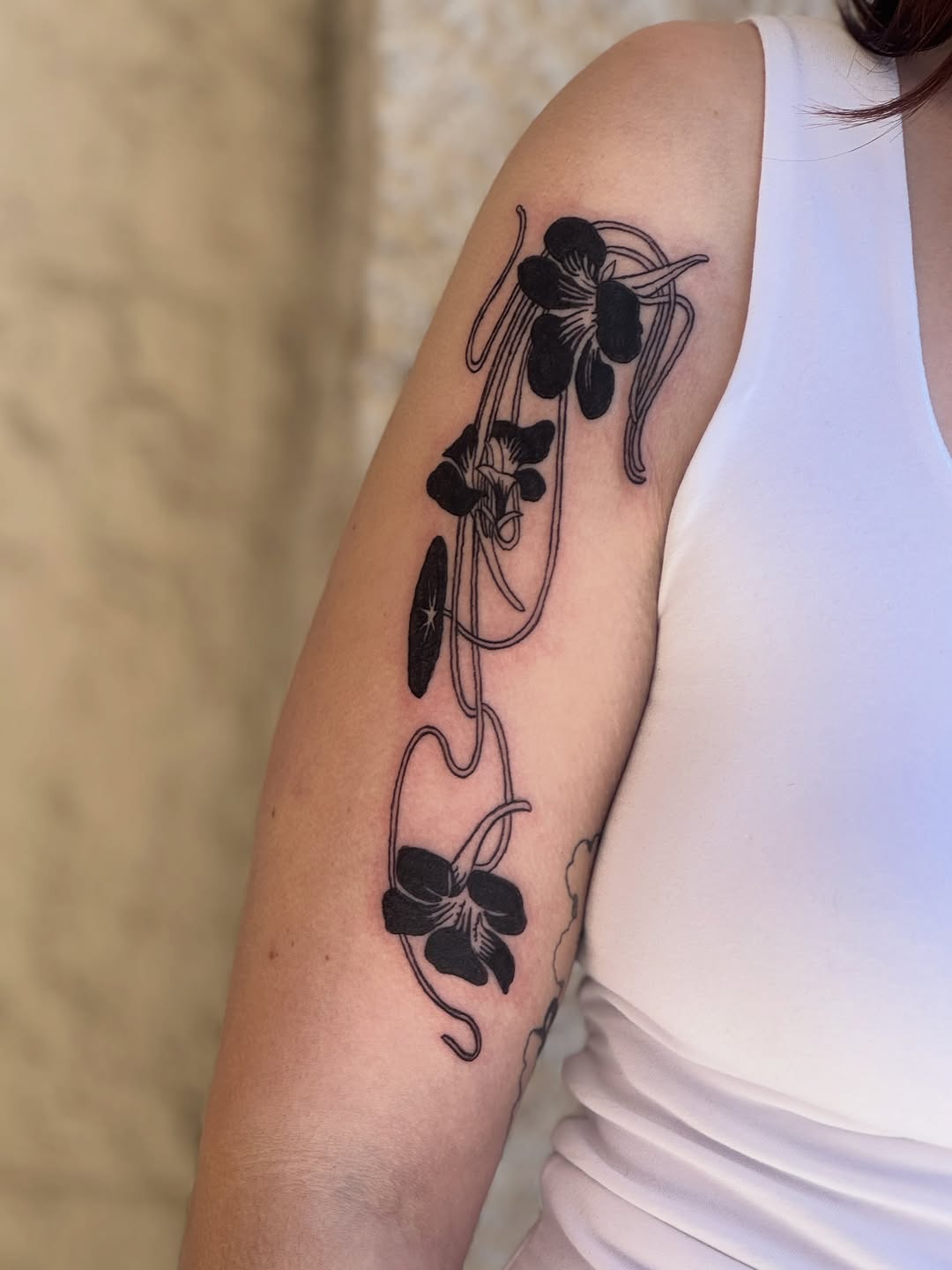 Tattoo by @marissa_tattoos — blackwork, ornamental