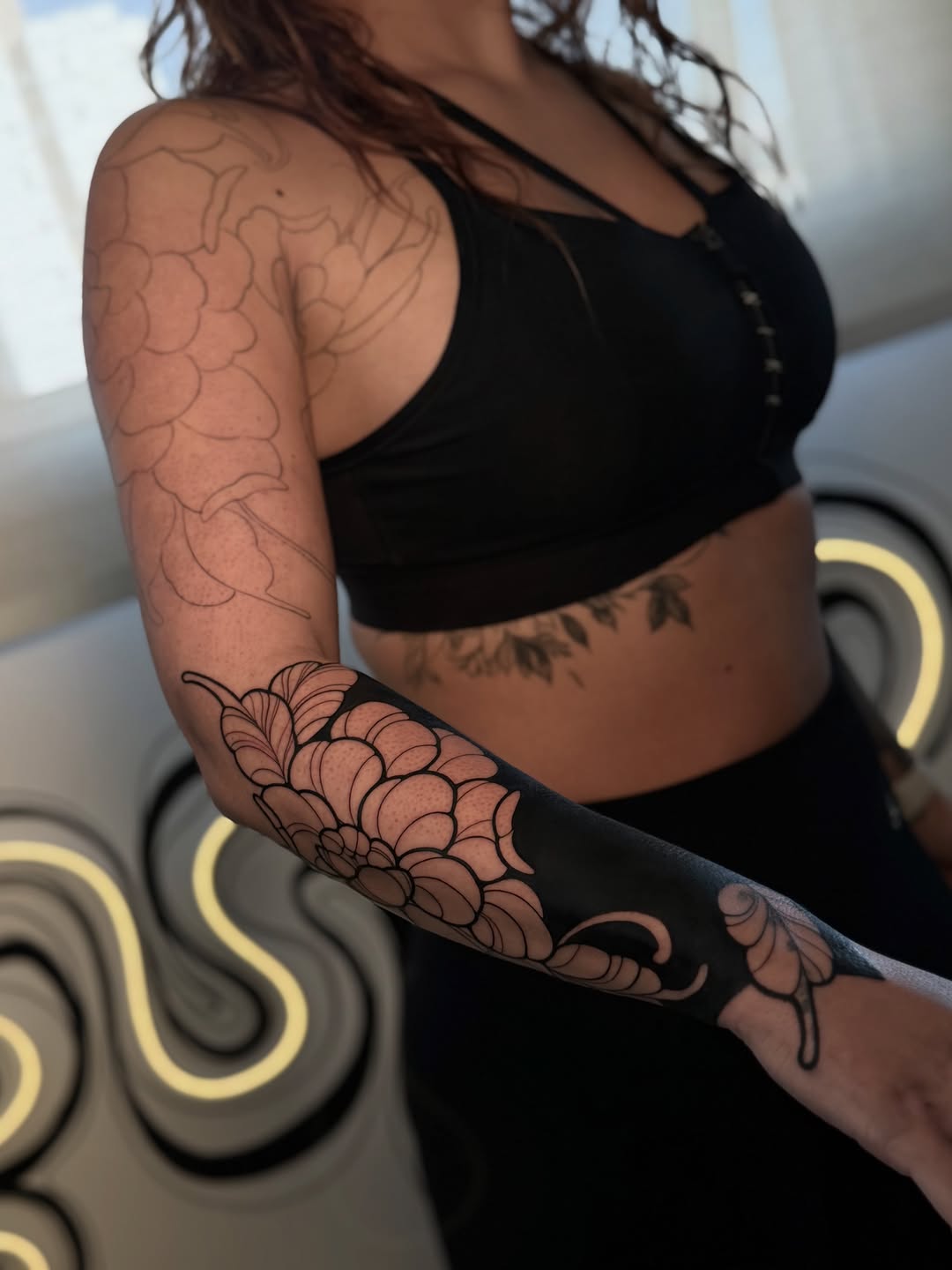 Tattoo by @blattattoo — japanese_irezumi, blackwork