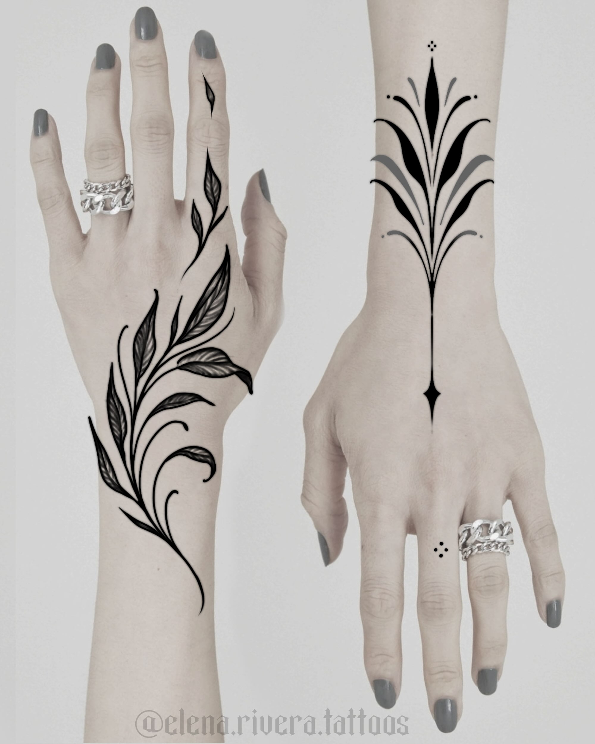 Tattoo by @elena.rivera.tattoos — black_and_grey