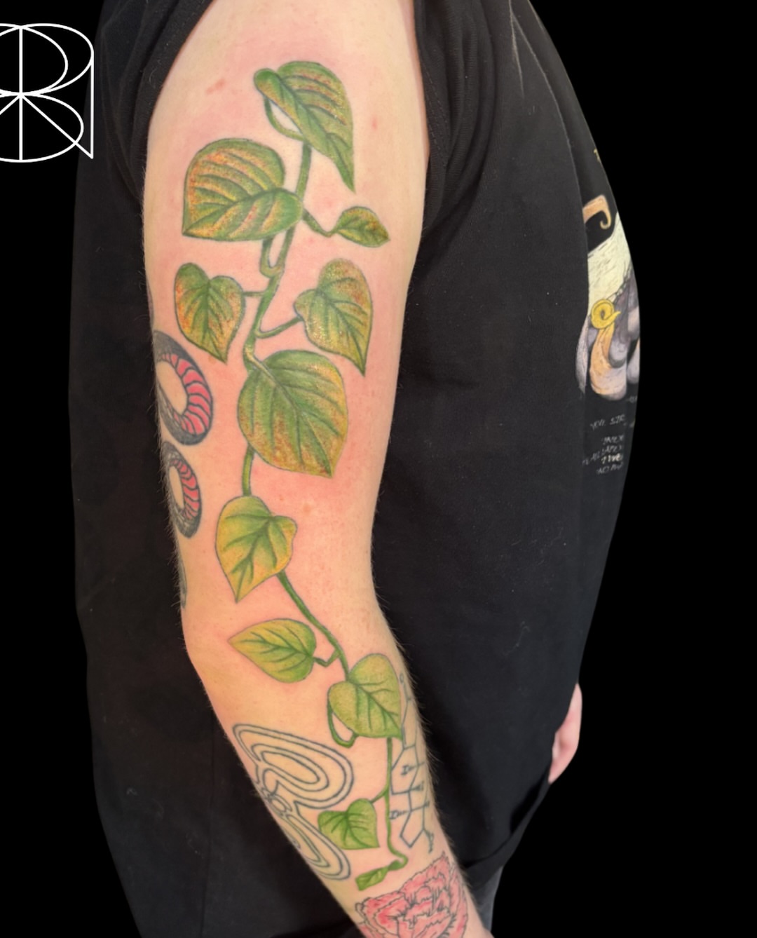 Tattoo by @peregrin.nightingale — dotwork