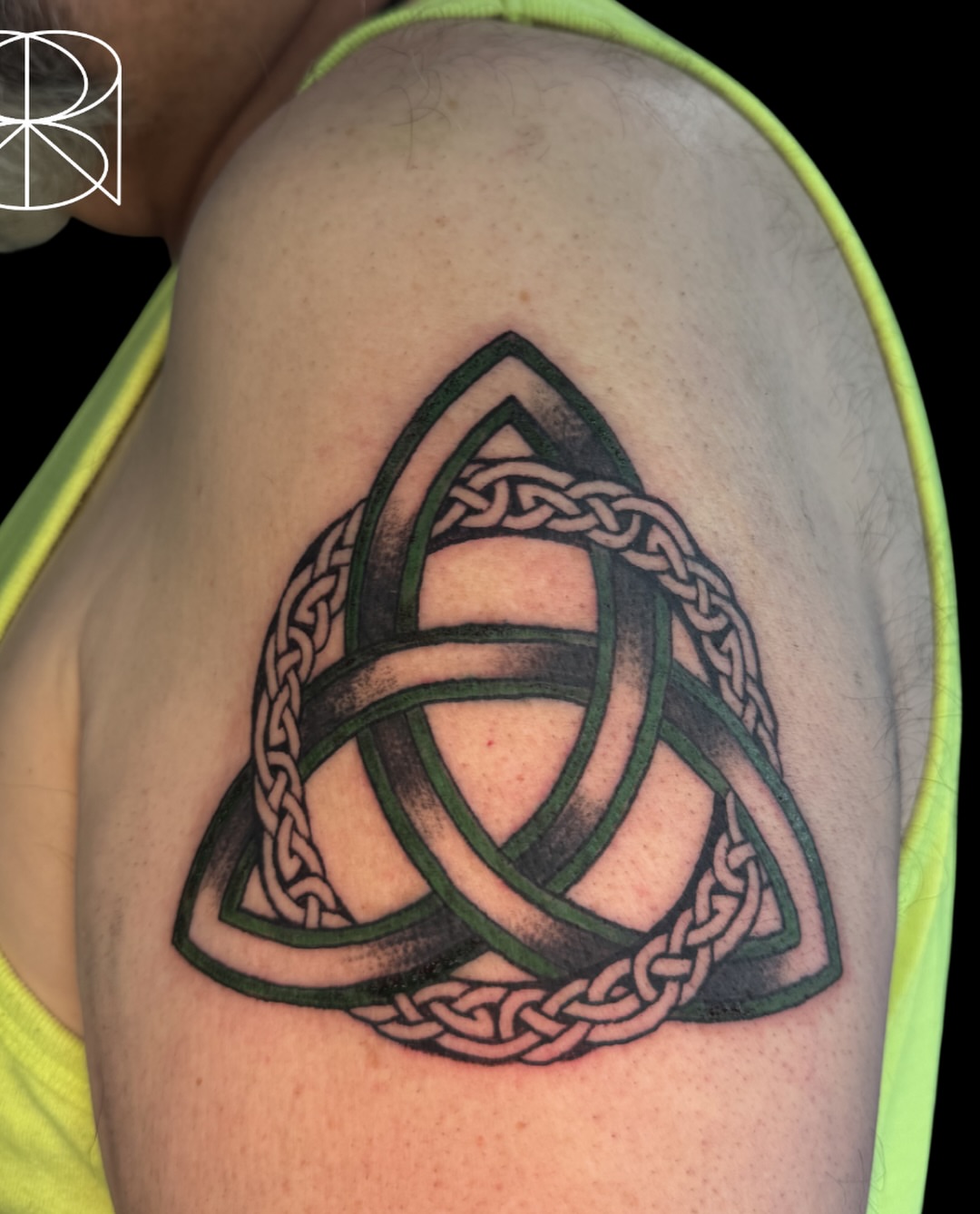 Tattoo by @peregrin.nightingale — geometric