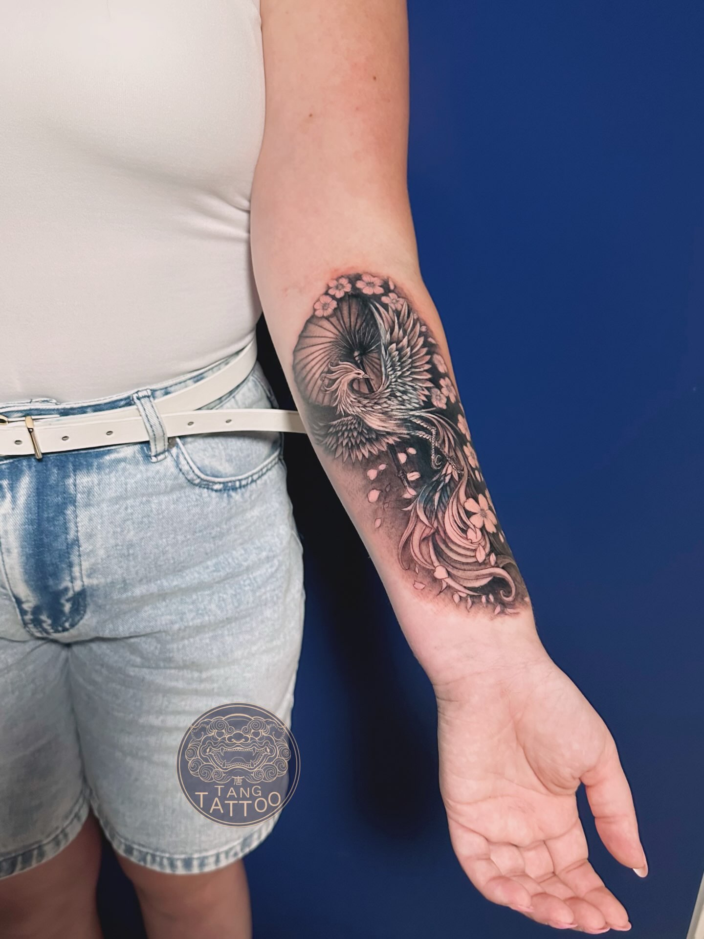 Tattoo by @tftattoo โ japanese_irezumi, dotwork