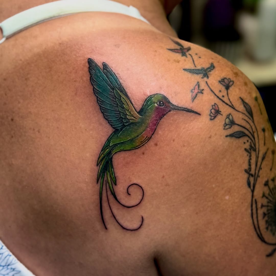 Tattoo by @batty_girl_tats — realism, fine_line