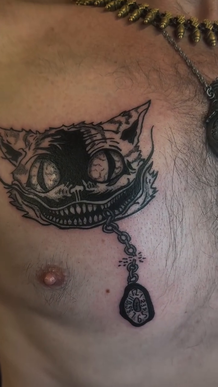 Tattoo by @fkry_tattoo — blackwork, illustrative
