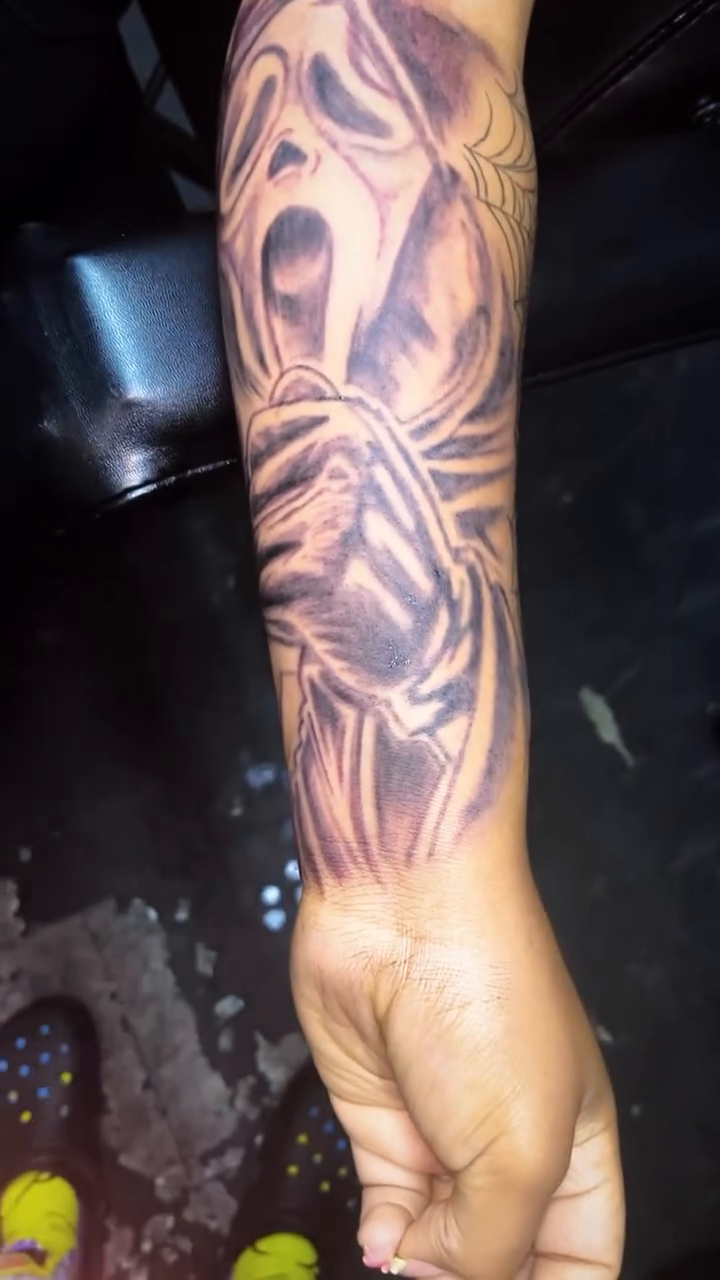 Tattoo by @armanee_ink — realism, black_and_grey
