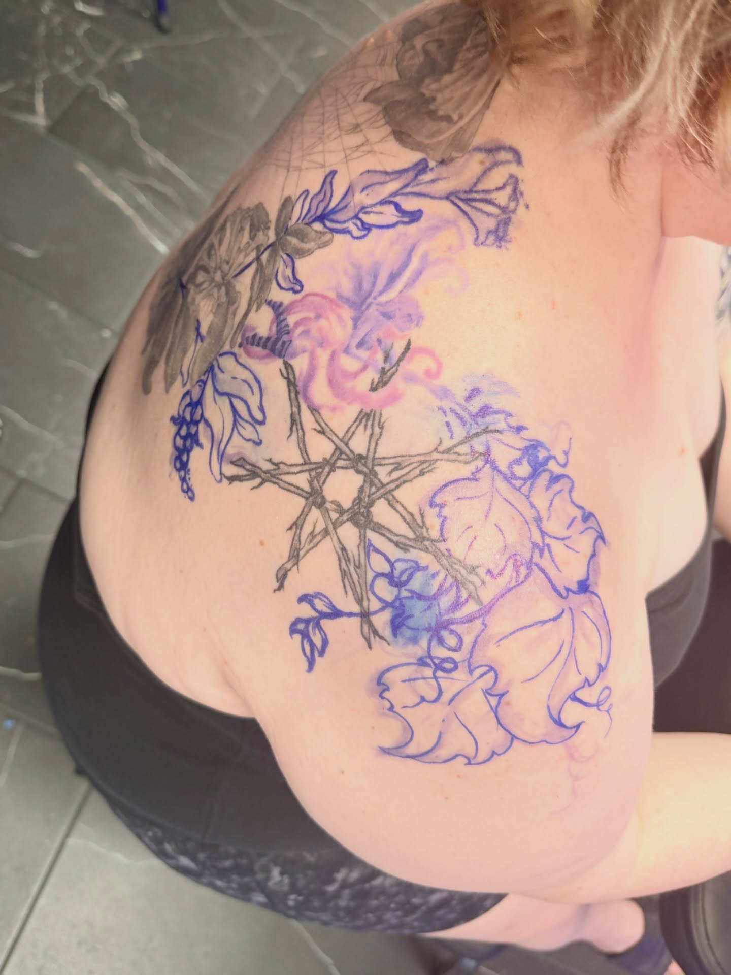 Tattoo by @steph.cs.tattoos — watercolor