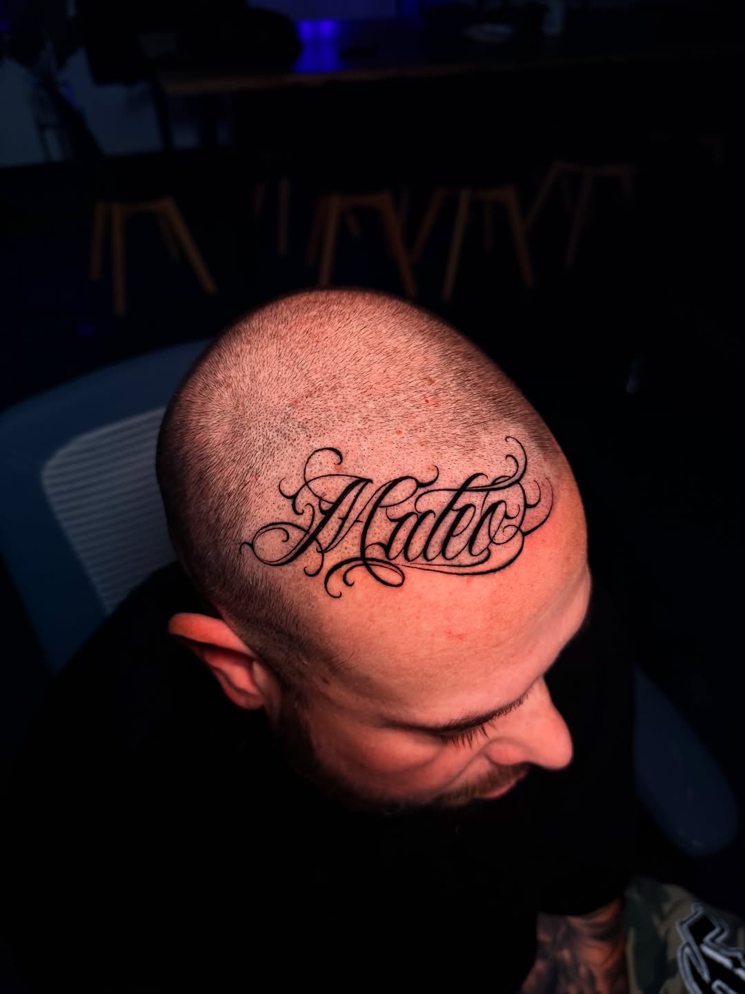 Tattoo by @stillballin6_ — lettering_script, chicano