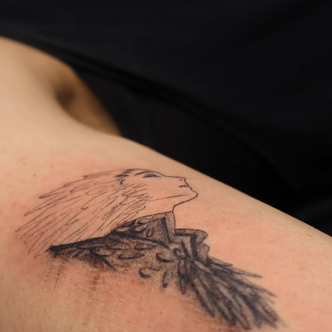 Tattoo by @jojotattooo — fine_line, sketch
