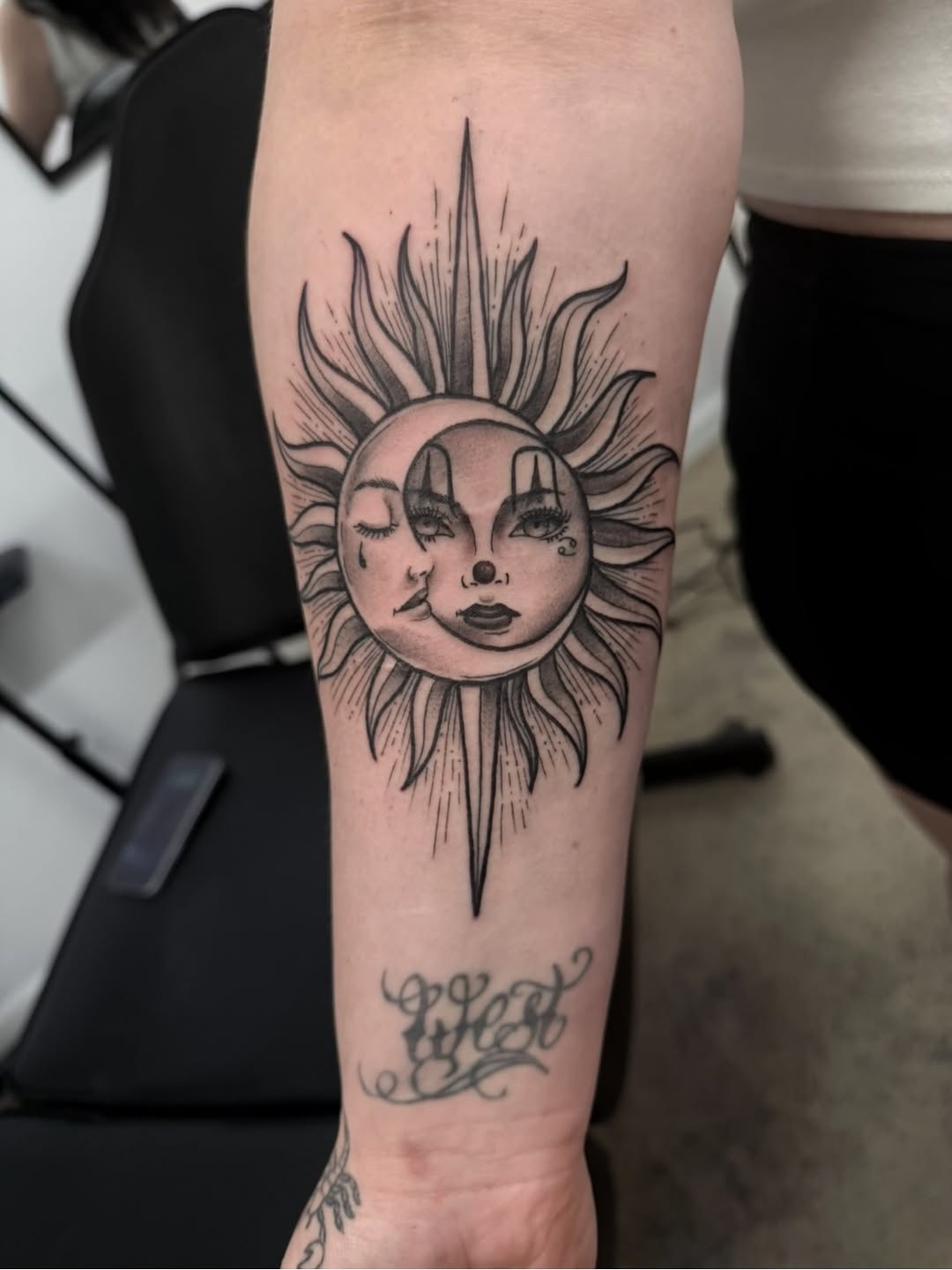 Tattoo by @h.gonzalez_tattoos — black_and_grey, chicano