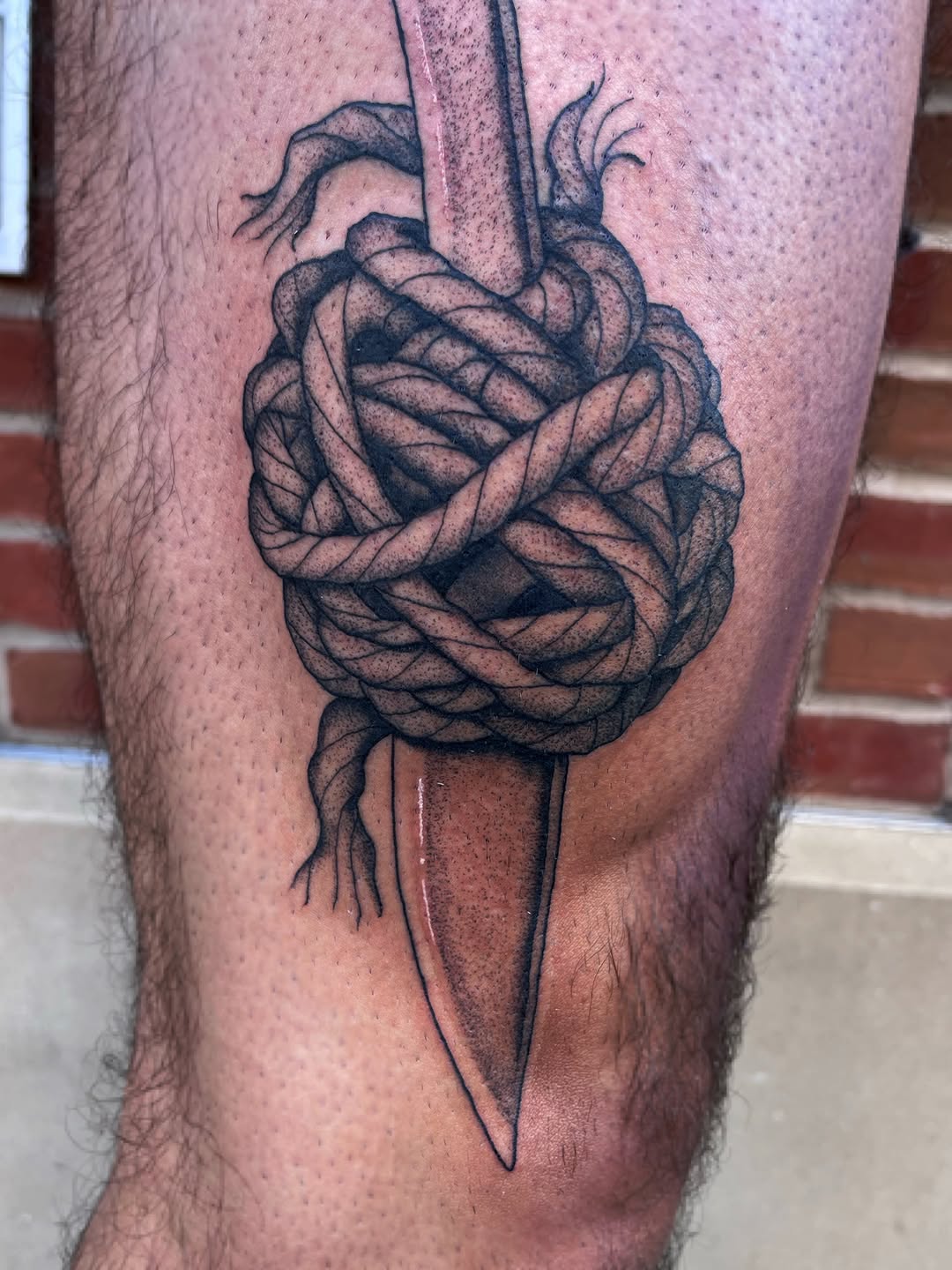 Tattoo by @goatnap — black_and_grey, realism