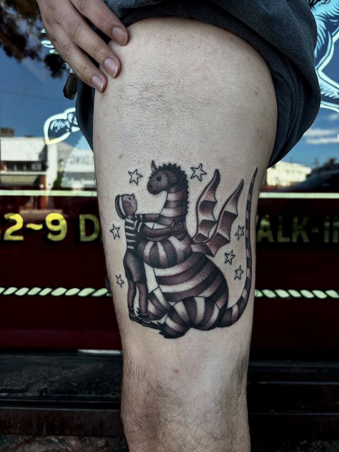 Tattoo by @alyssa_tattooss — black_and_grey, realism