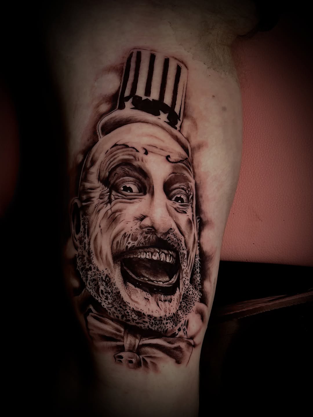 Tattoo by @pink.tattoos_ — realism, black_and_grey