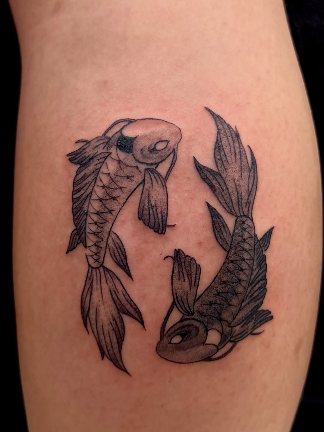 Tattoo by @tofuskintattoo — japanese_irezumi, black_and_grey