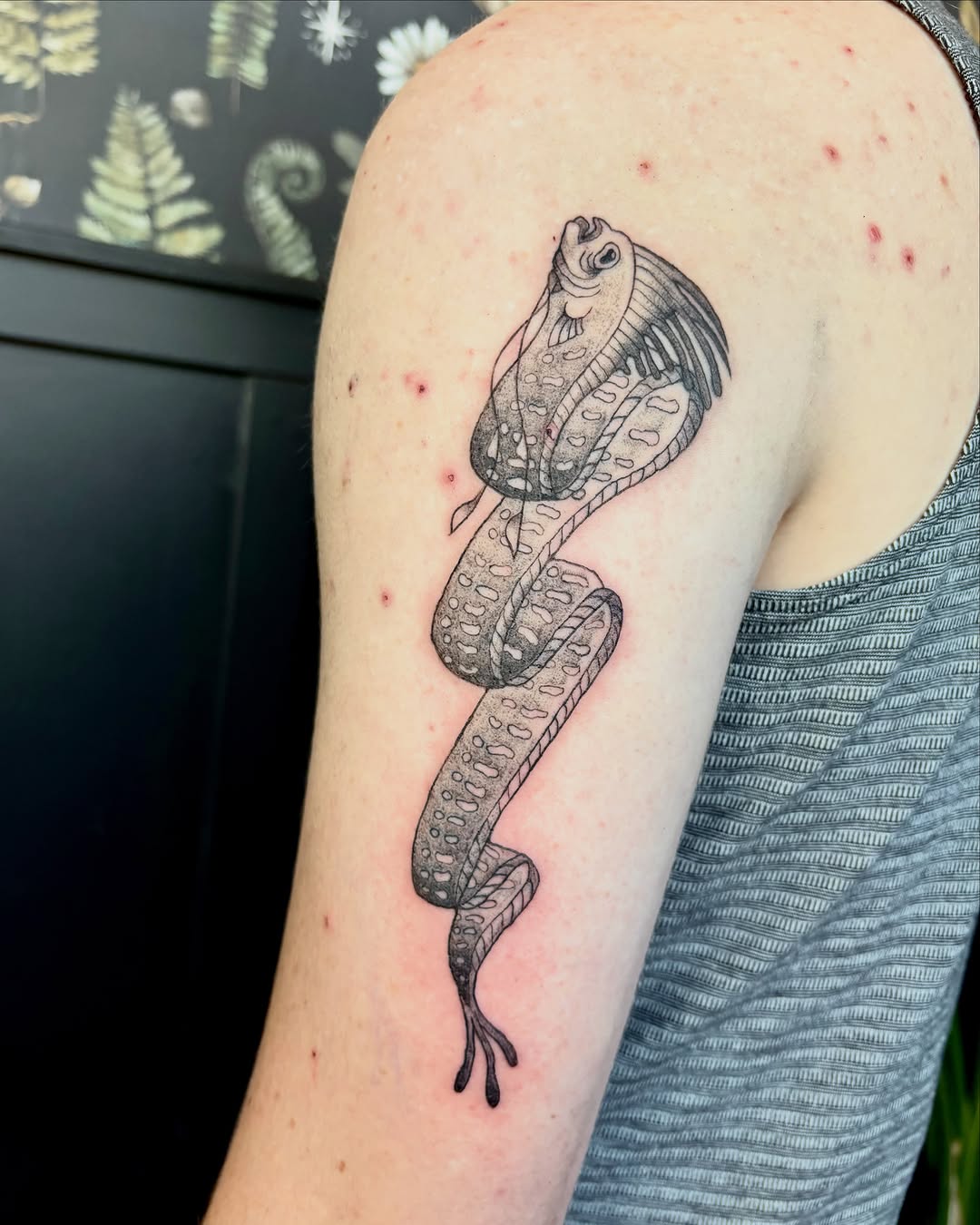 Tattoo by @abbyruoktattoo — black_and_grey, illustrative