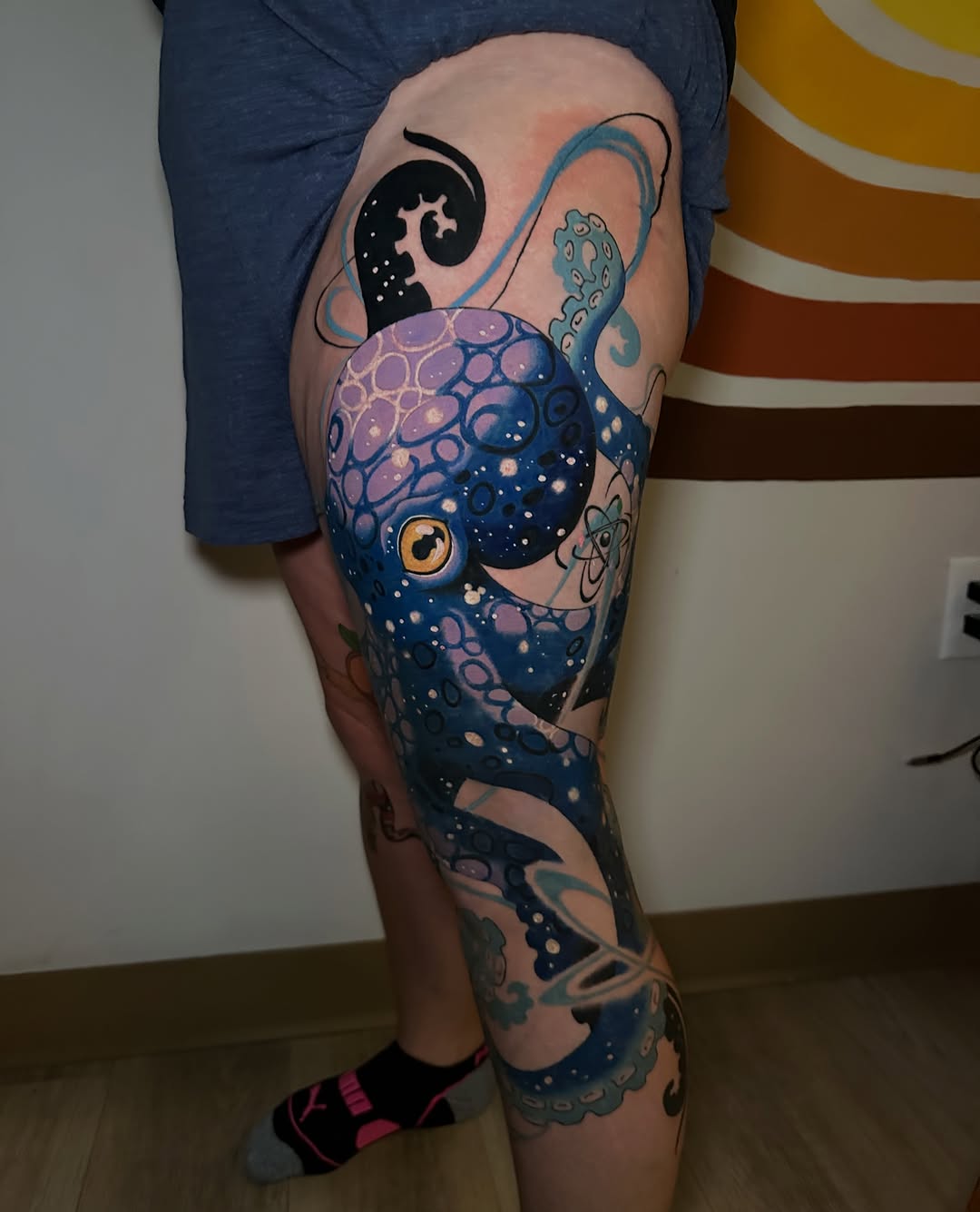 Tattoo by @tattooedbyles — new_school, blackwork