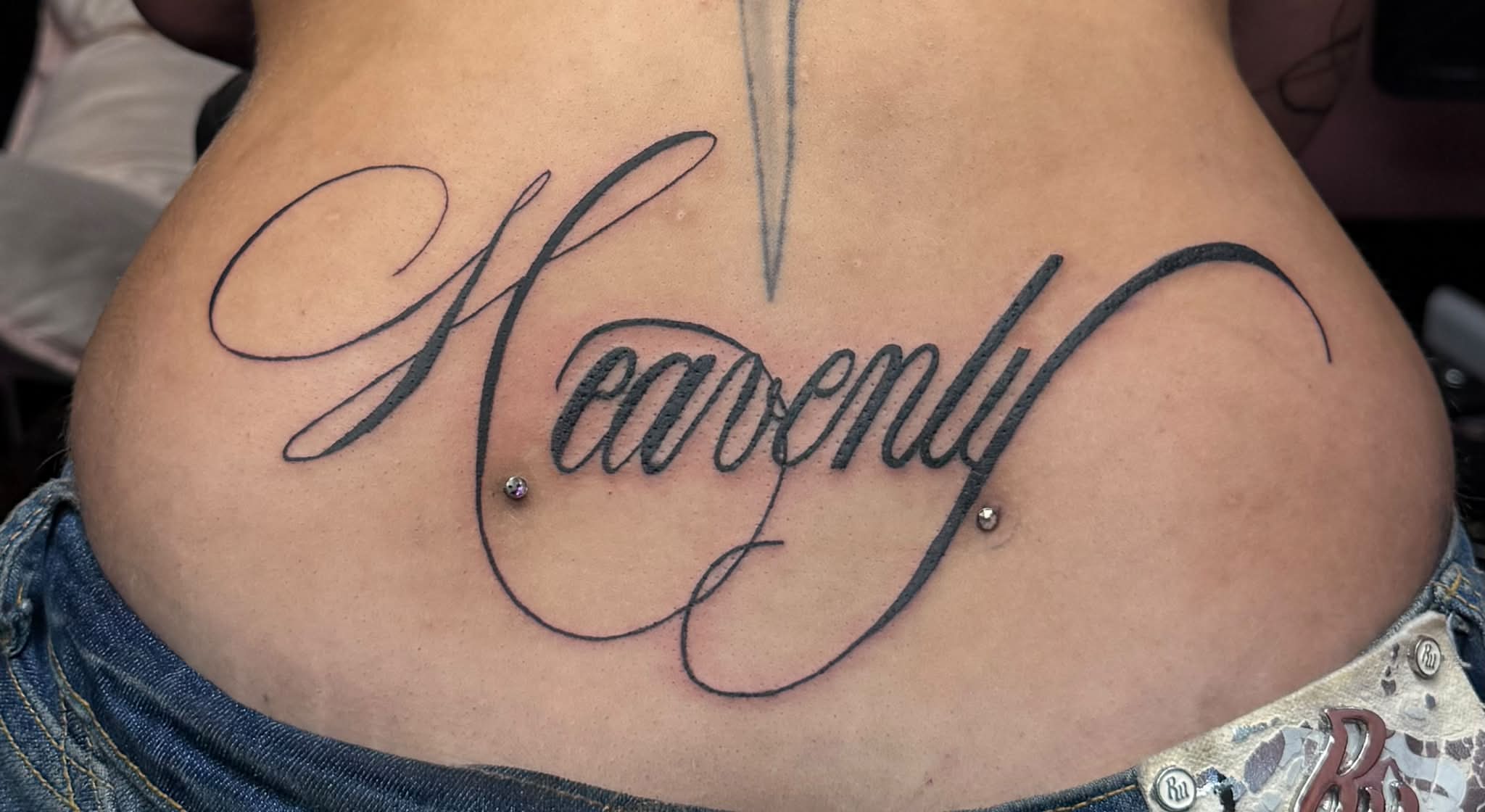 Tattoo by @megan_garvison — lettering_script