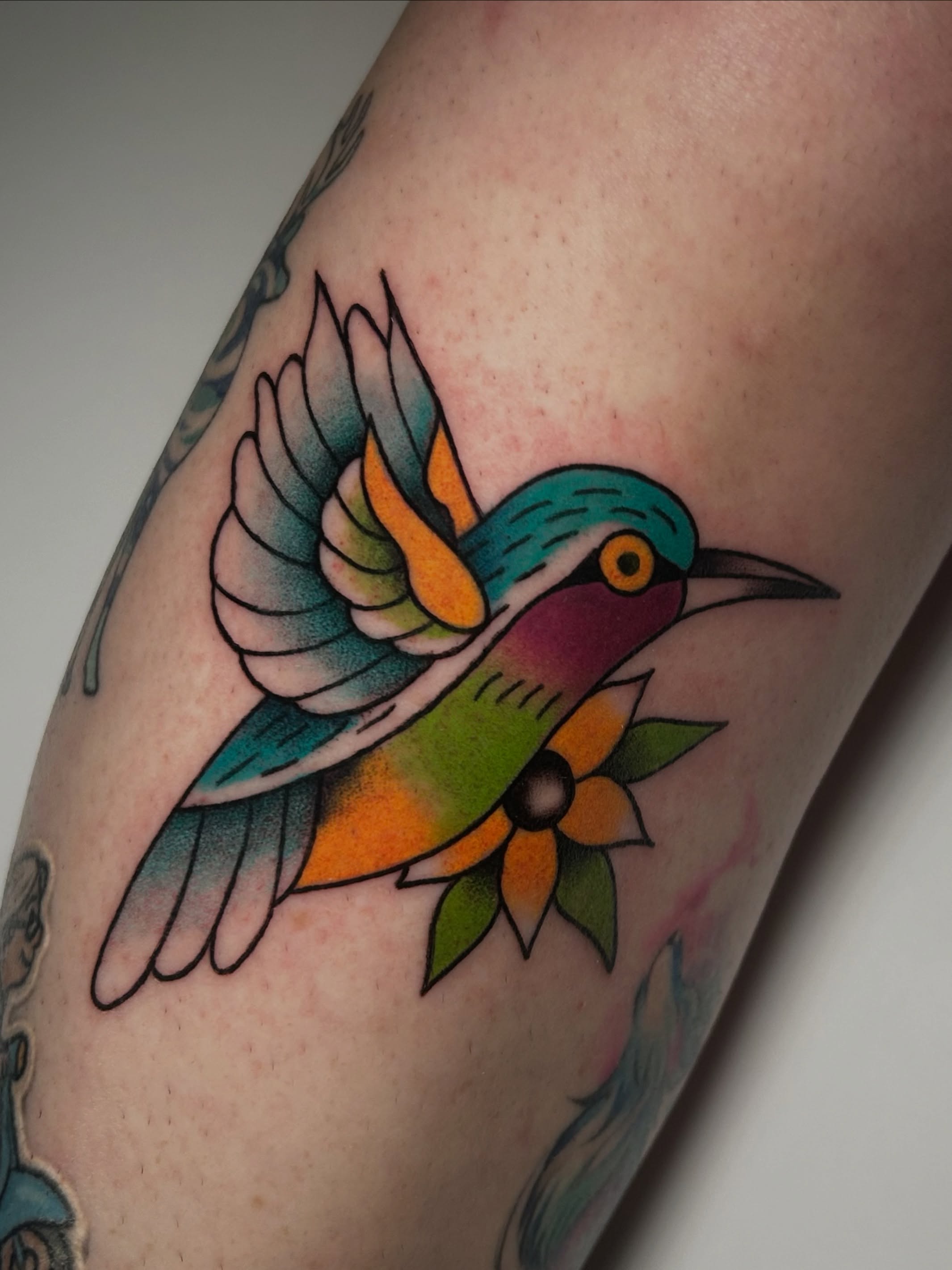 Tattoo by @tradcattats — american_traditional