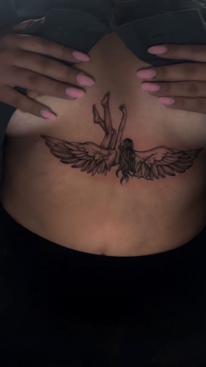 Tattoo by @imtheink — fine_line, black_and_grey