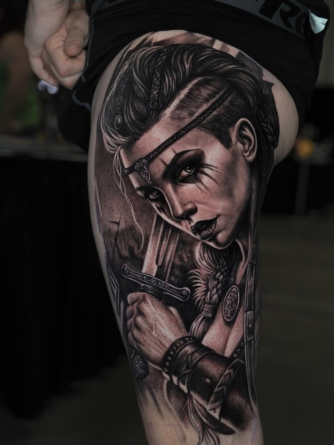 Tattoo work at Inkin' the Coast Tattoo Festival 2026
