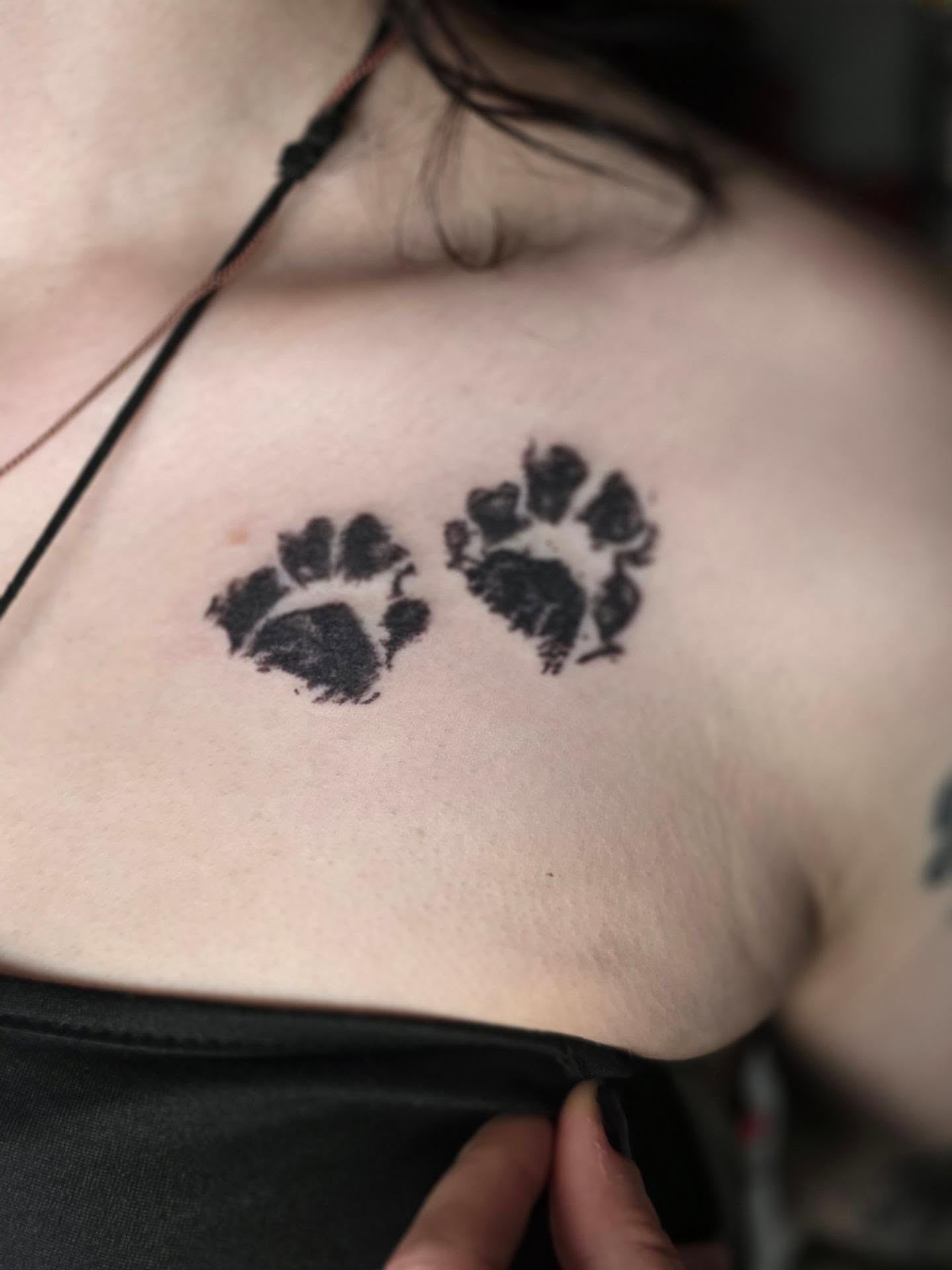 Tattoo by @yogiweebtatts — black_and_grey
