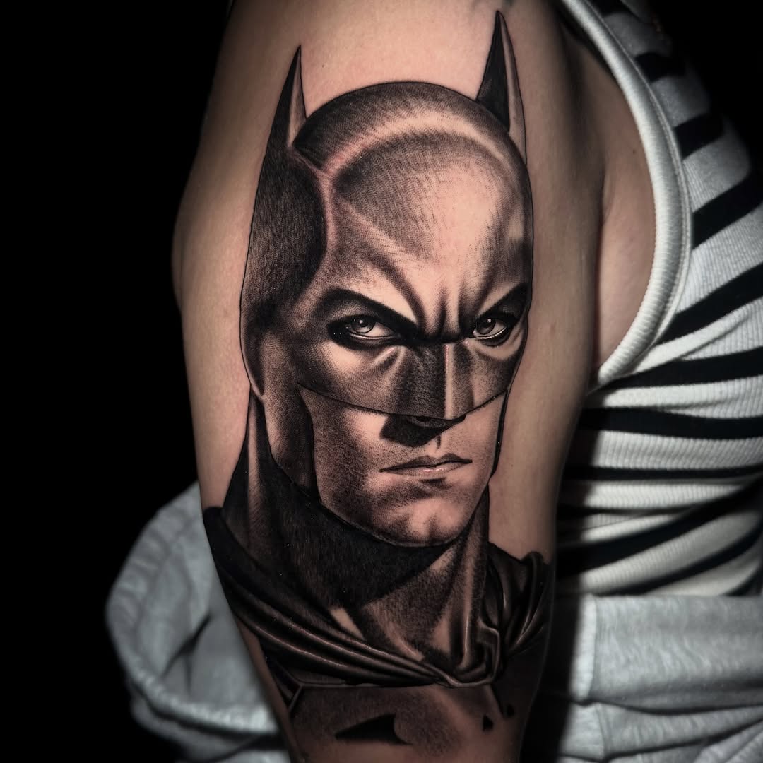 Tattoo by @dome_tats — realism, black_and_grey