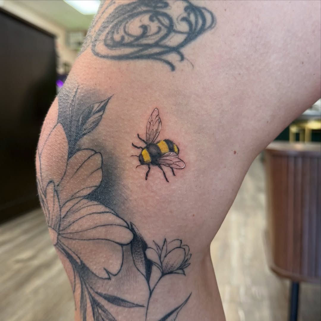 Tattoo by @katemarieink — realism, fine_line