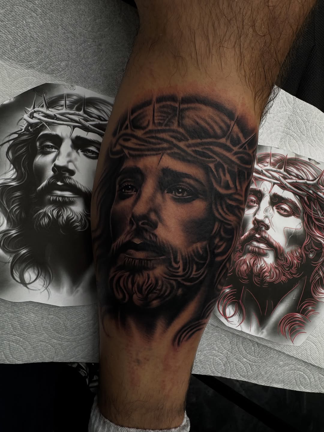 Tattoo by @alex_tatts760 — realism, black_and_grey