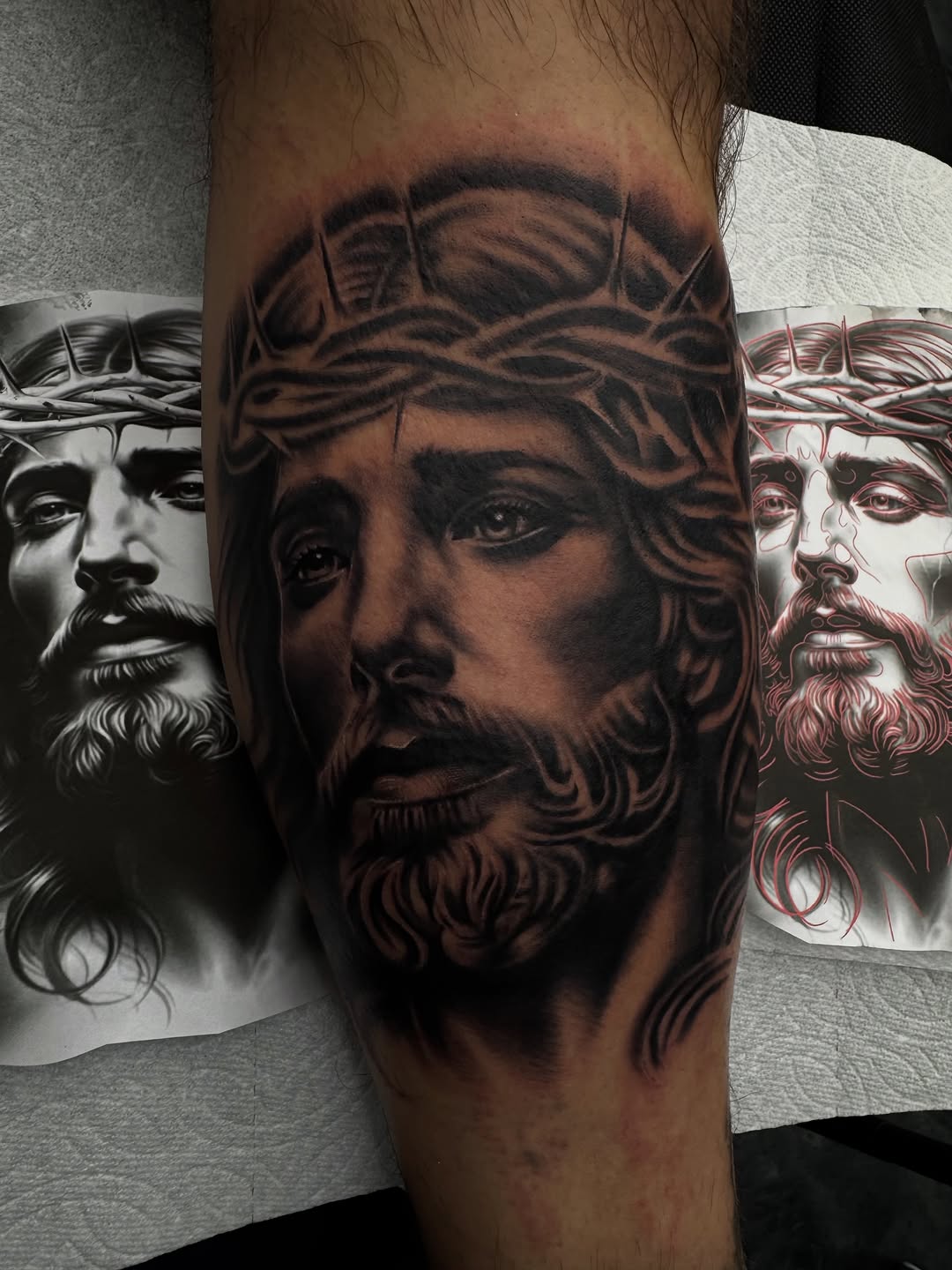 Tattoo by @alex_tatts760 — realism, black_and_grey