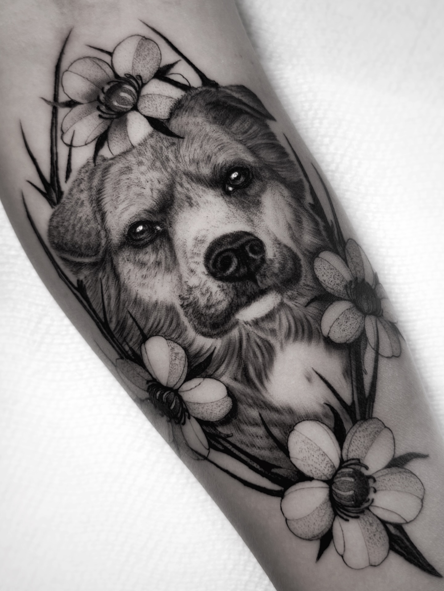 Tattoo by @ninjakixxtattoo — realism
