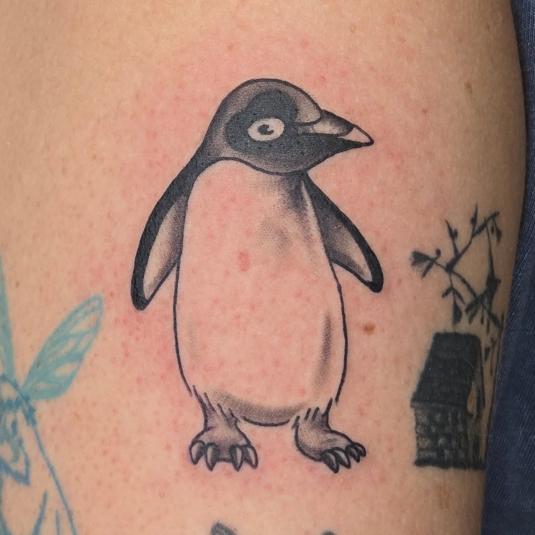 Tattoo by @carshark__ — black_and_grey, realism