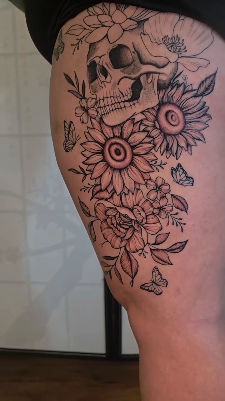 Tattoo by @shades_of_maggie — black_and_grey, realism