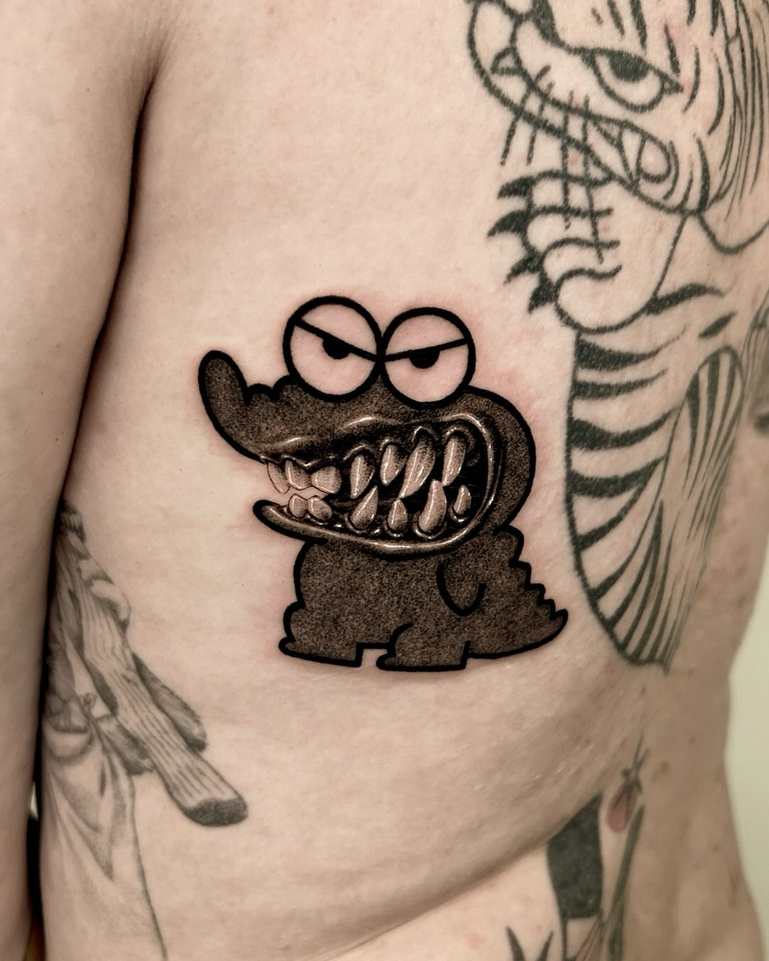 Tattoo by @sailor_solar_ — black_and_grey