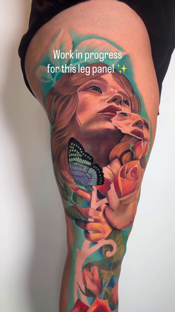Tattoo by @toritattoos — realism, color