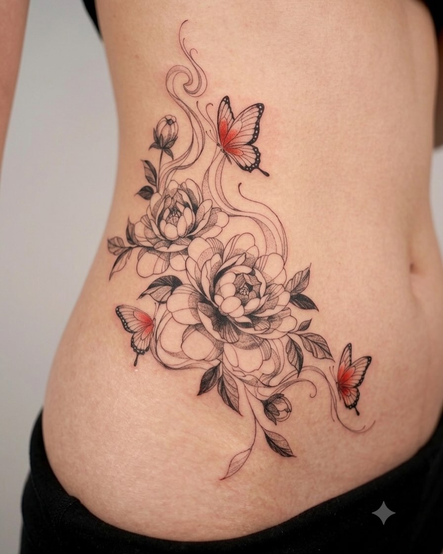 Tattoo by @meongtatt — black_and_grey, realism