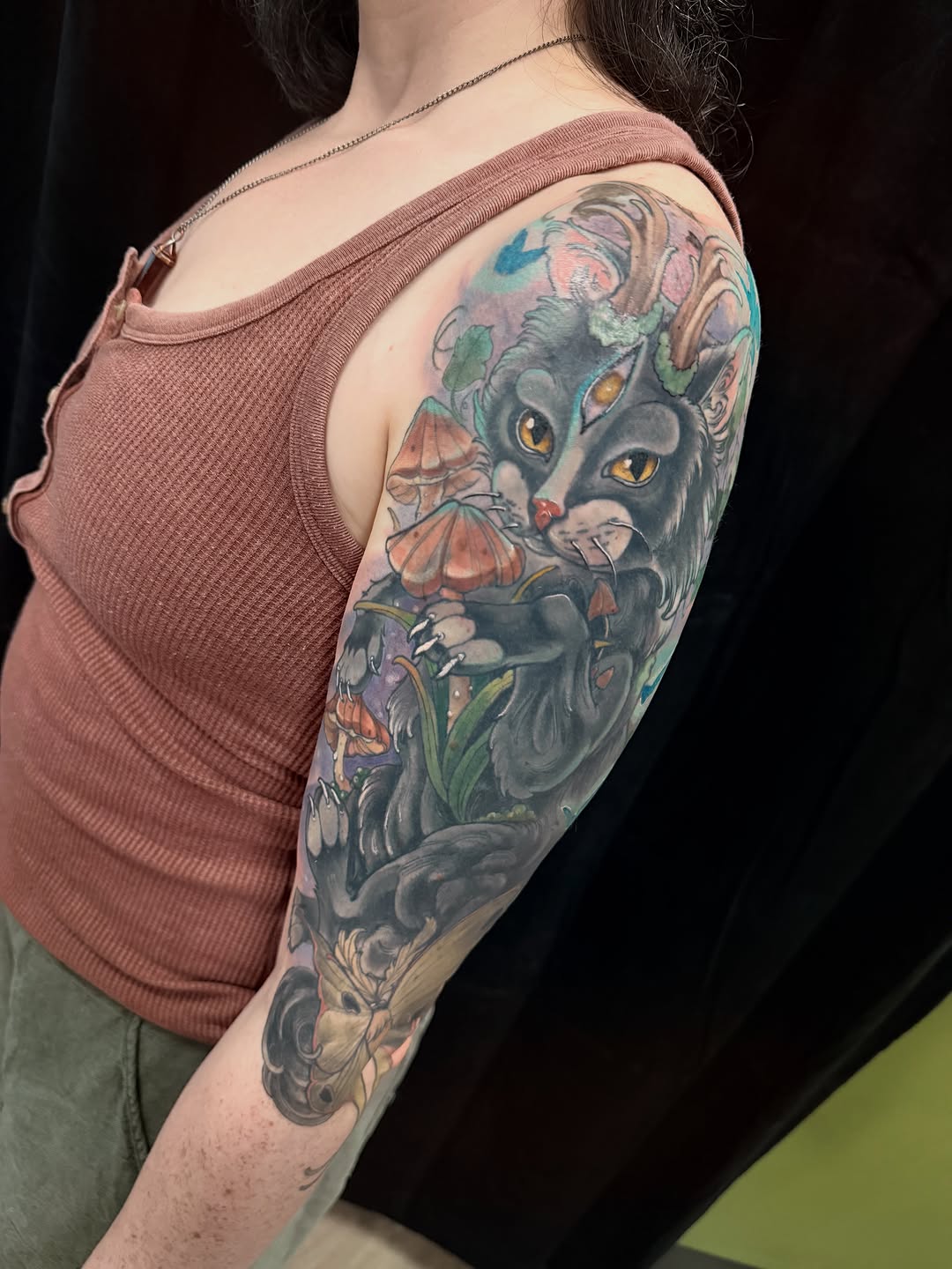 Tattoo by @saltyflamingotattoo — neo_traditional, realism