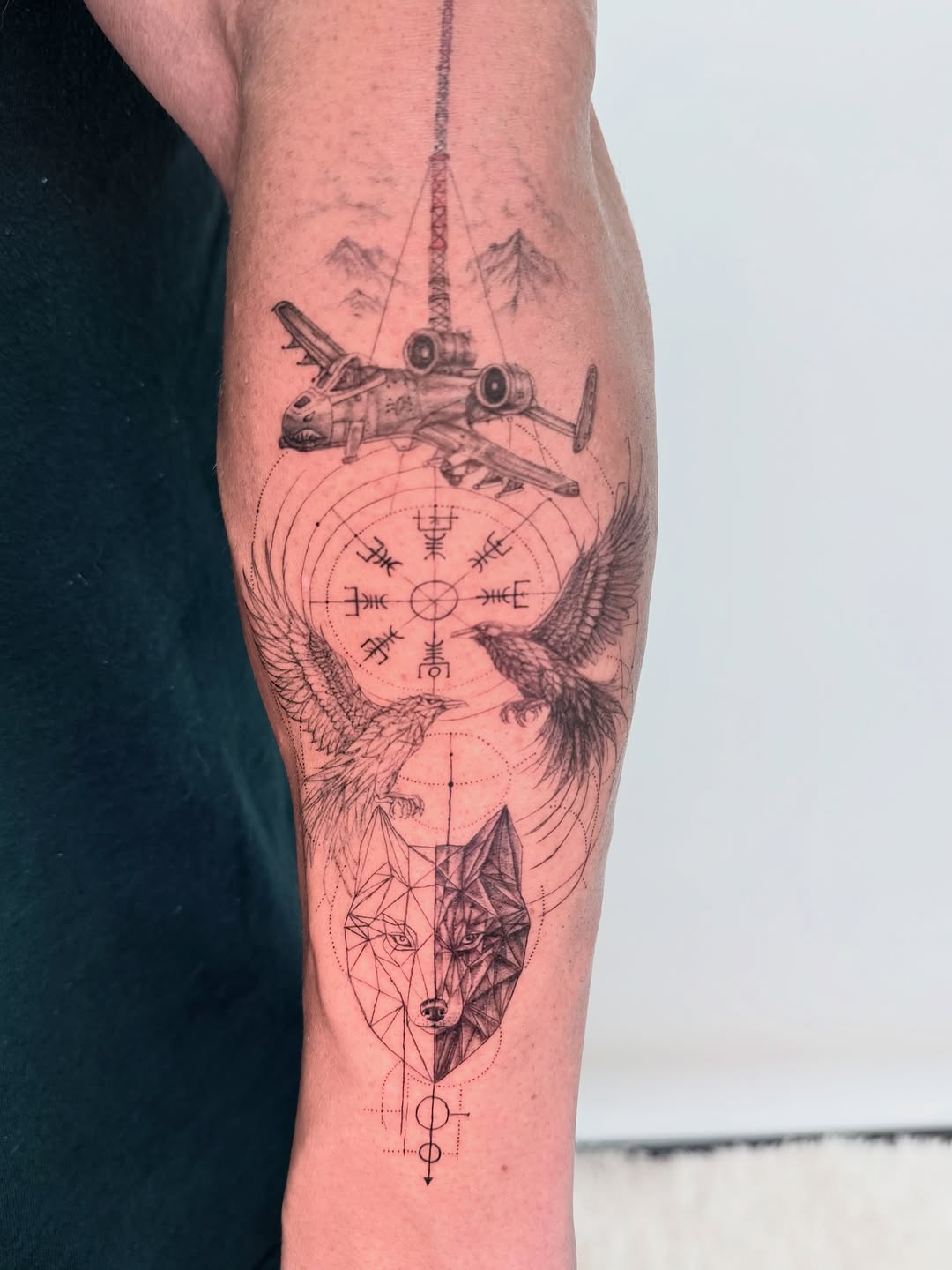 Realism tattoo on the forearm by Yuri Chloe Ngo Tattoo Artist