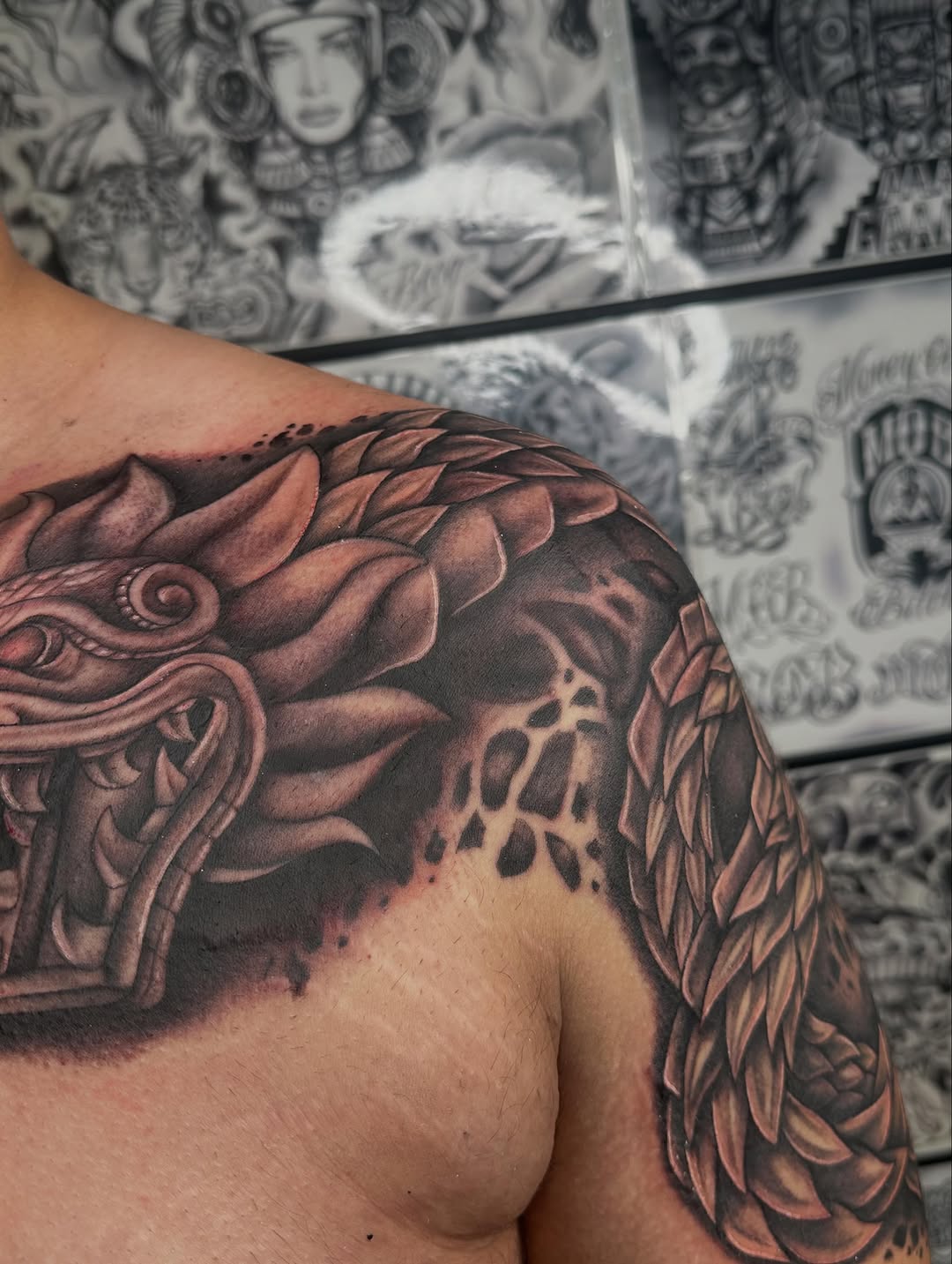 Tattoo by @inkbyhailey — realism, black_and_grey