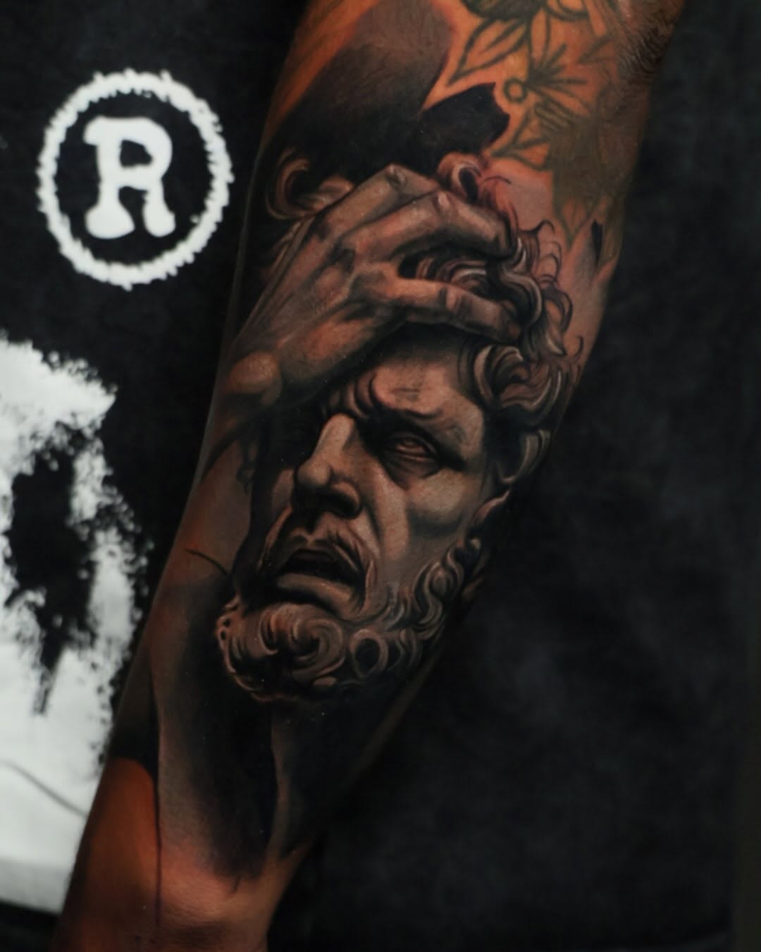 Tattoo by @ajtatt0 — realism, black_and_grey