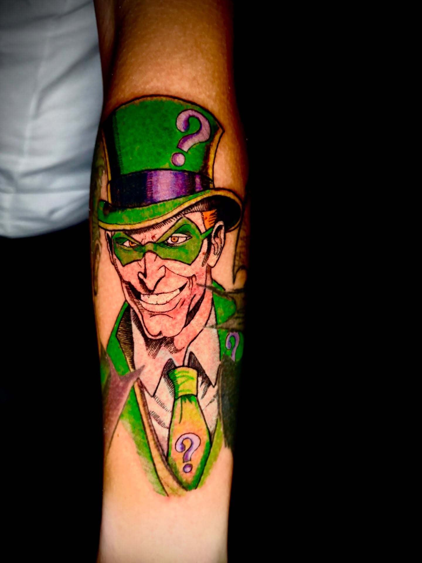 Tattoo by @inkcrediblenerd — illustrative