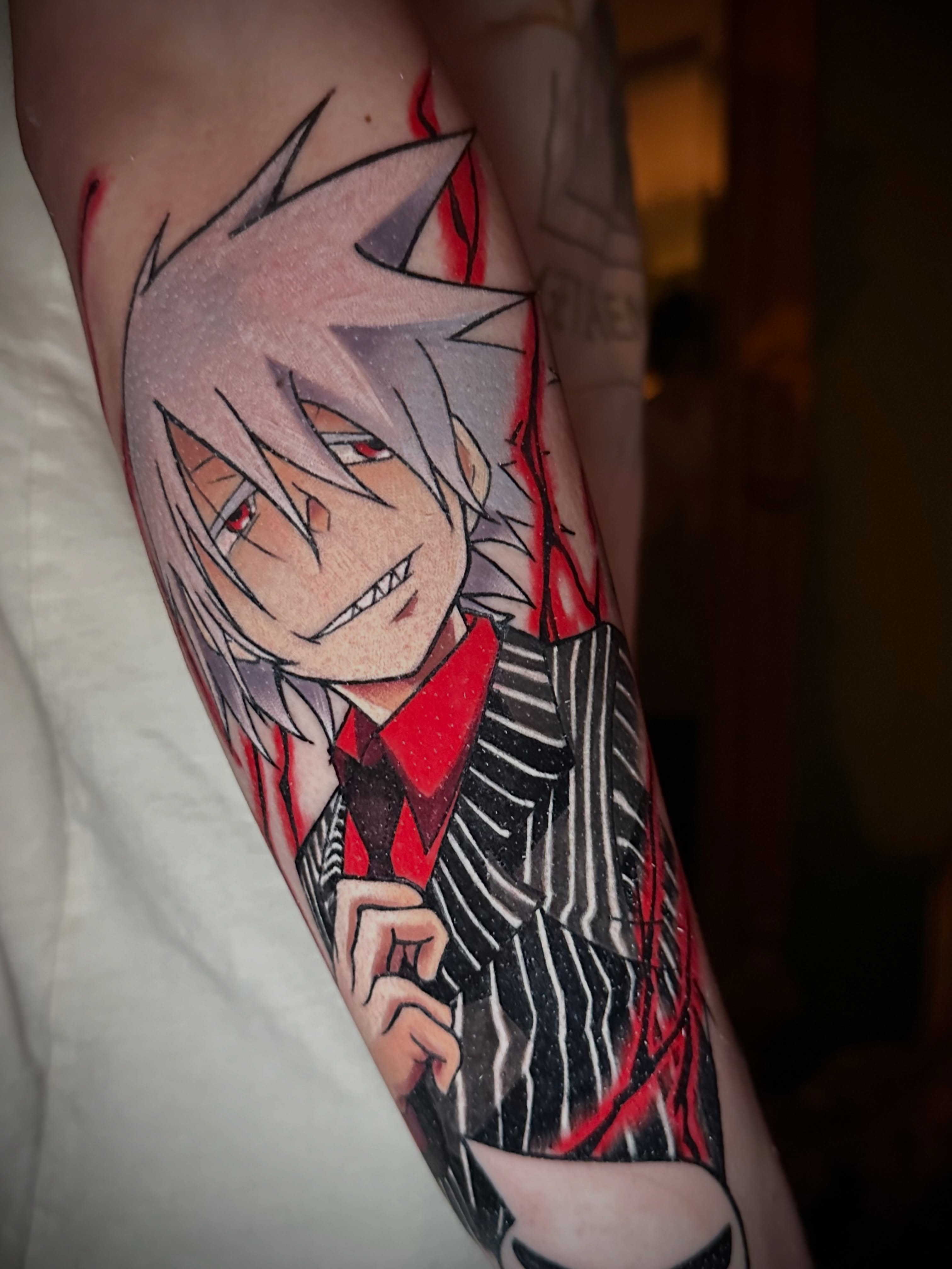 Tattoo by @deaddfred — anime