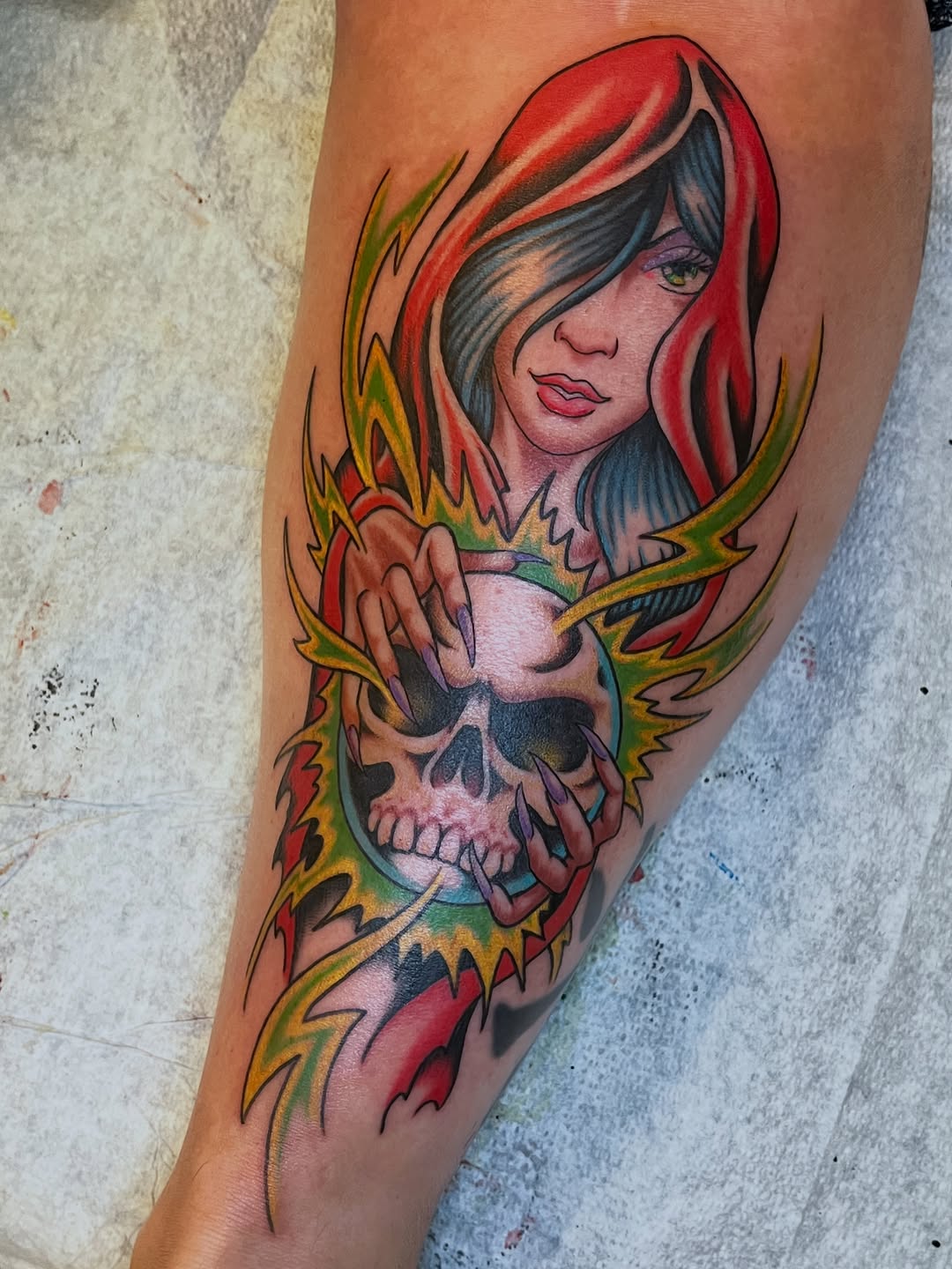 Tattoo by @czatattoos — neo_traditional, realism