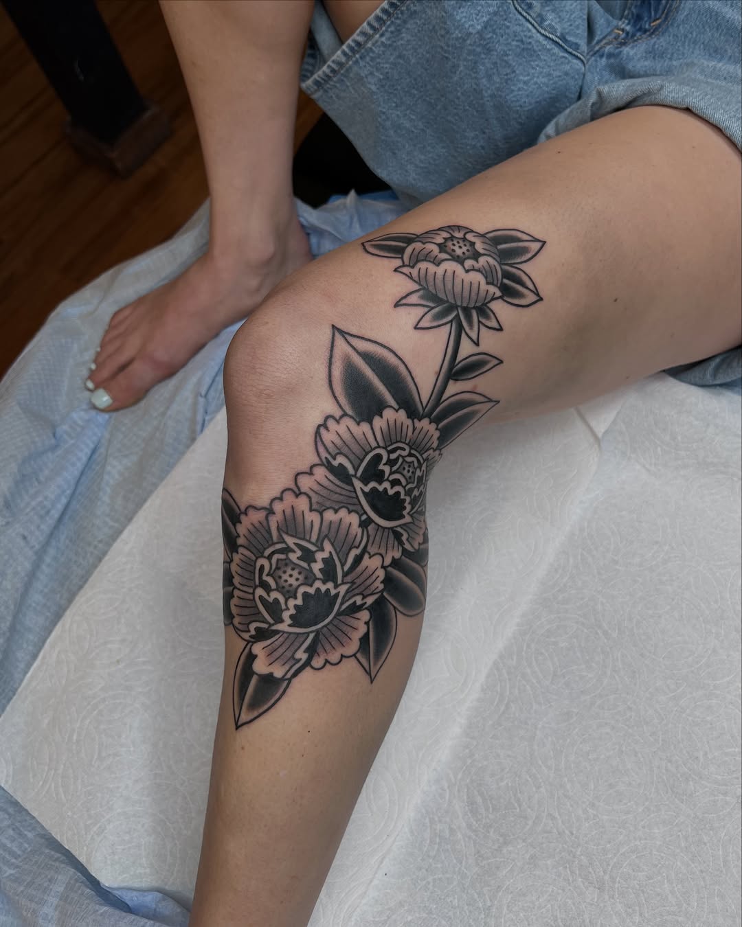 Tattoo by @brianvisser — japanese_irezumi, black_and_grey